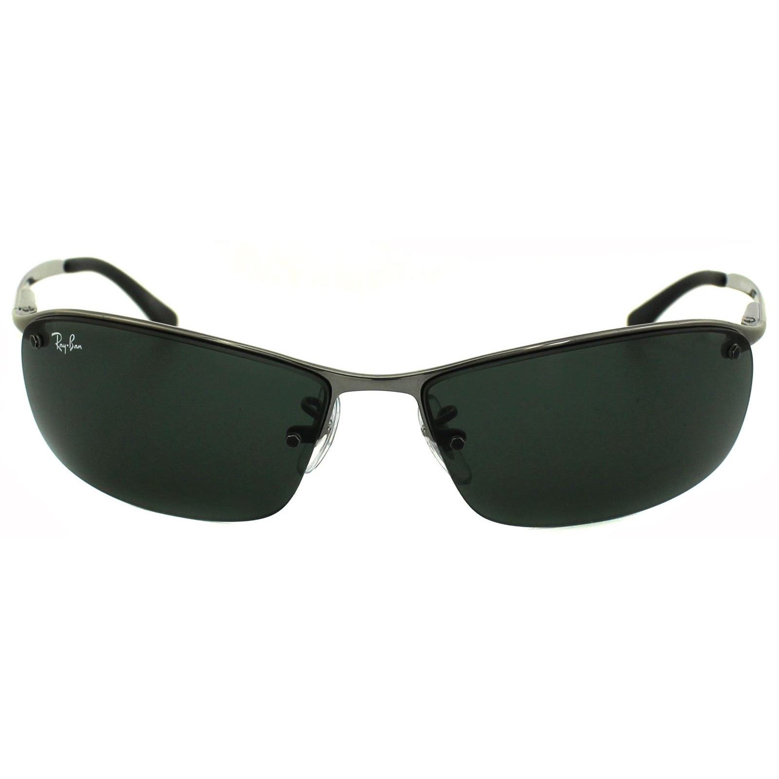 Thumbnail - Lunettes De Soleil Rayban 3183 004 71 Gunmetal Vert