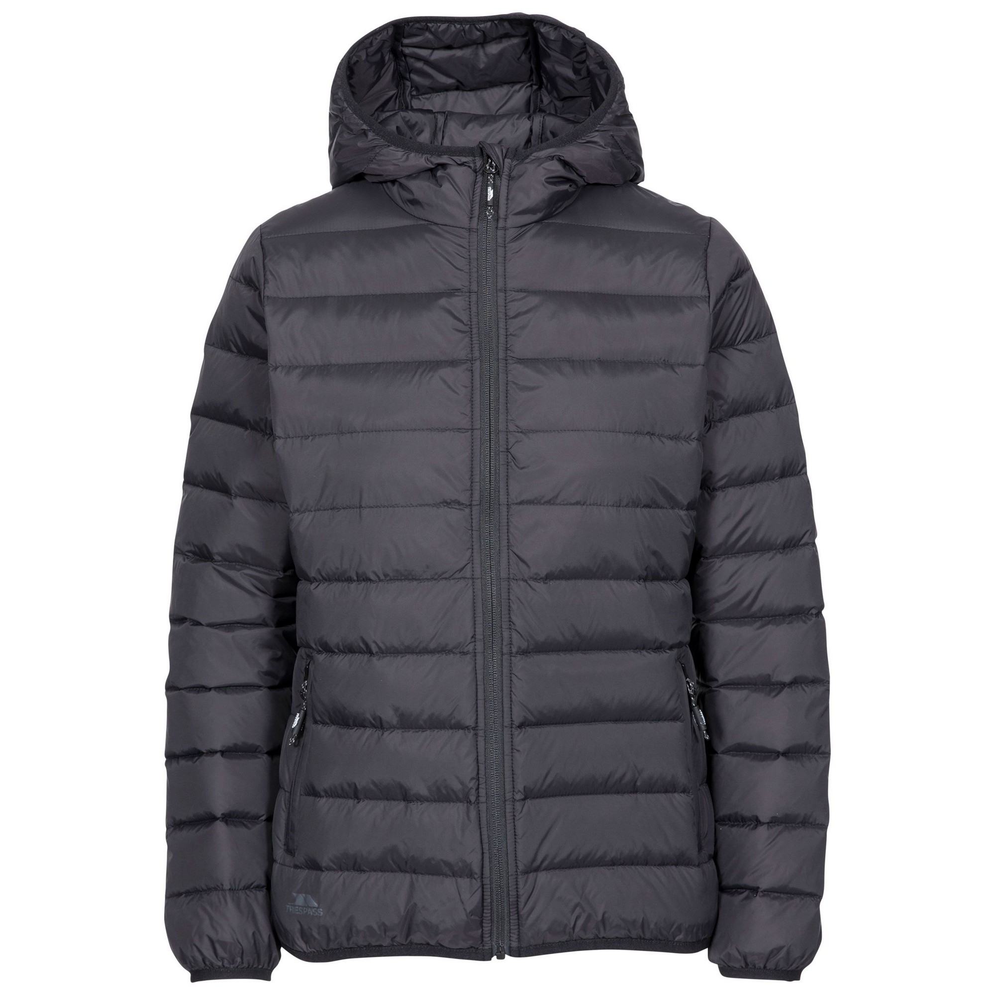 Thumbnail - Trespass Womens/Ladies Amma Down Jacket (Schwarz)