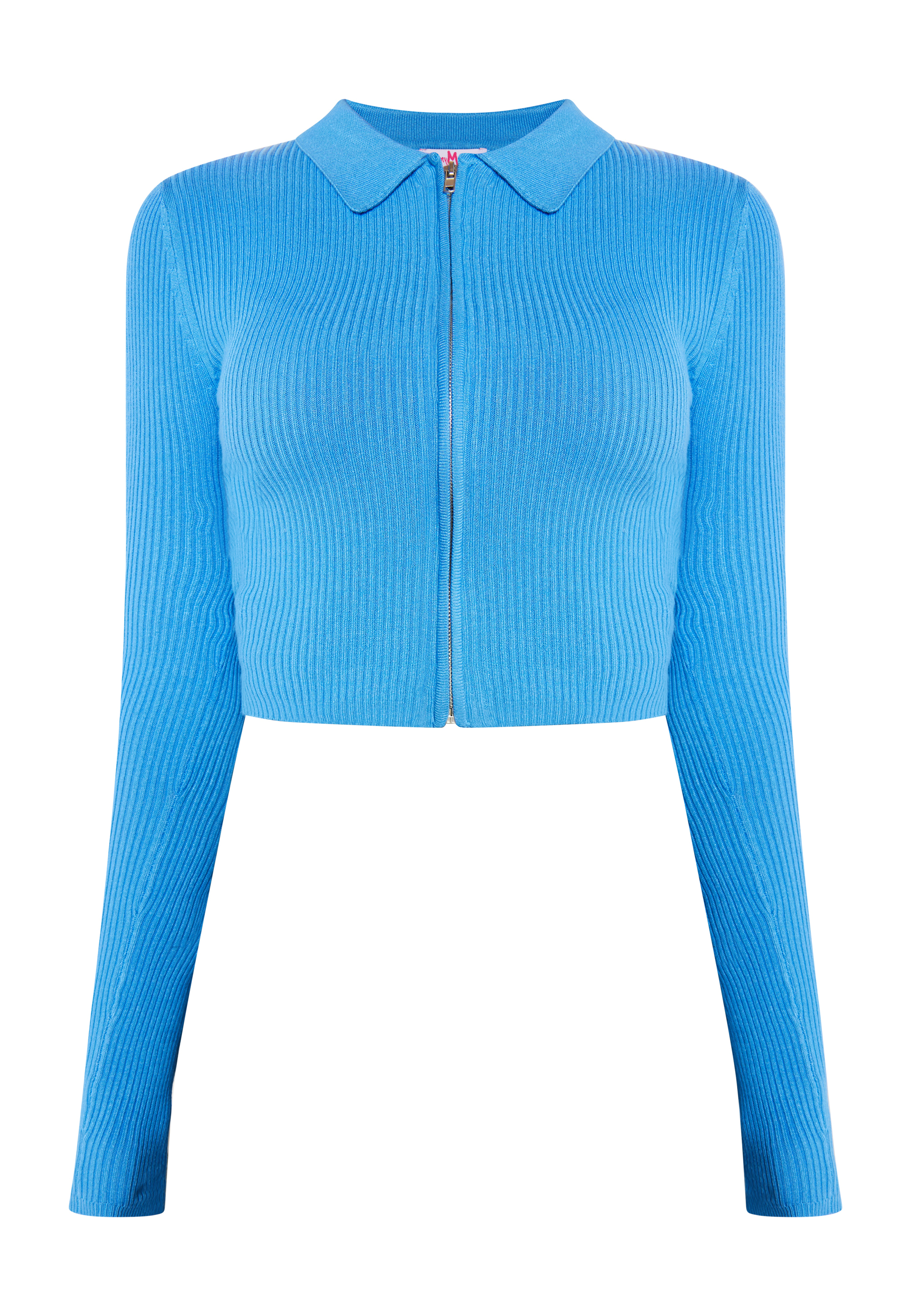 Thumbnail - Mymo Gestreifte Zimmer Damen Himmelblau