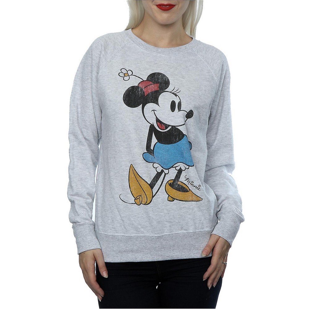 Thumbnail - Disney - "Classic" Sweatshirt für Damen (Grau)