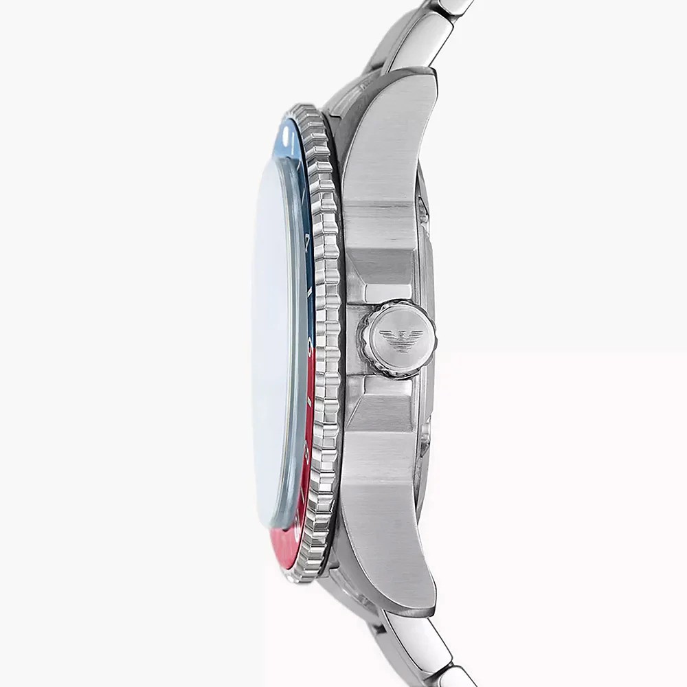 Emporio Armani Sea Explorer Herrklocka i Silver AR11590 – bild 2