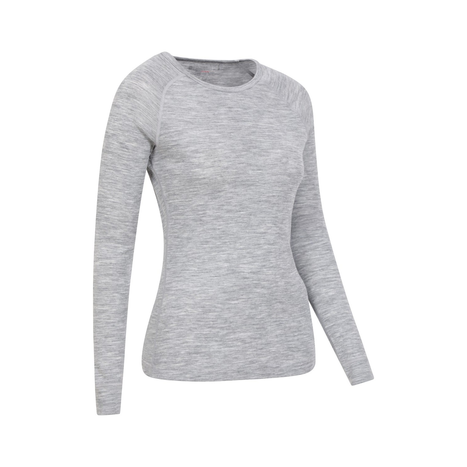 Mountain Warehou Merino II Thermal Top för dam och dam (ljusgrå) t-shirts – bild 2