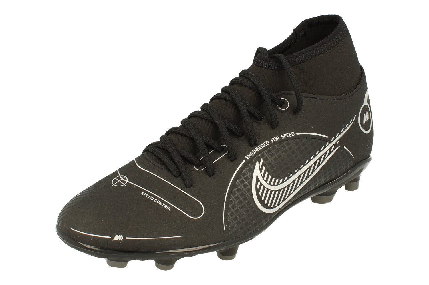 Nike Superfly 8 Club Fg/mg Mens Football Boots Black - Size UK 9