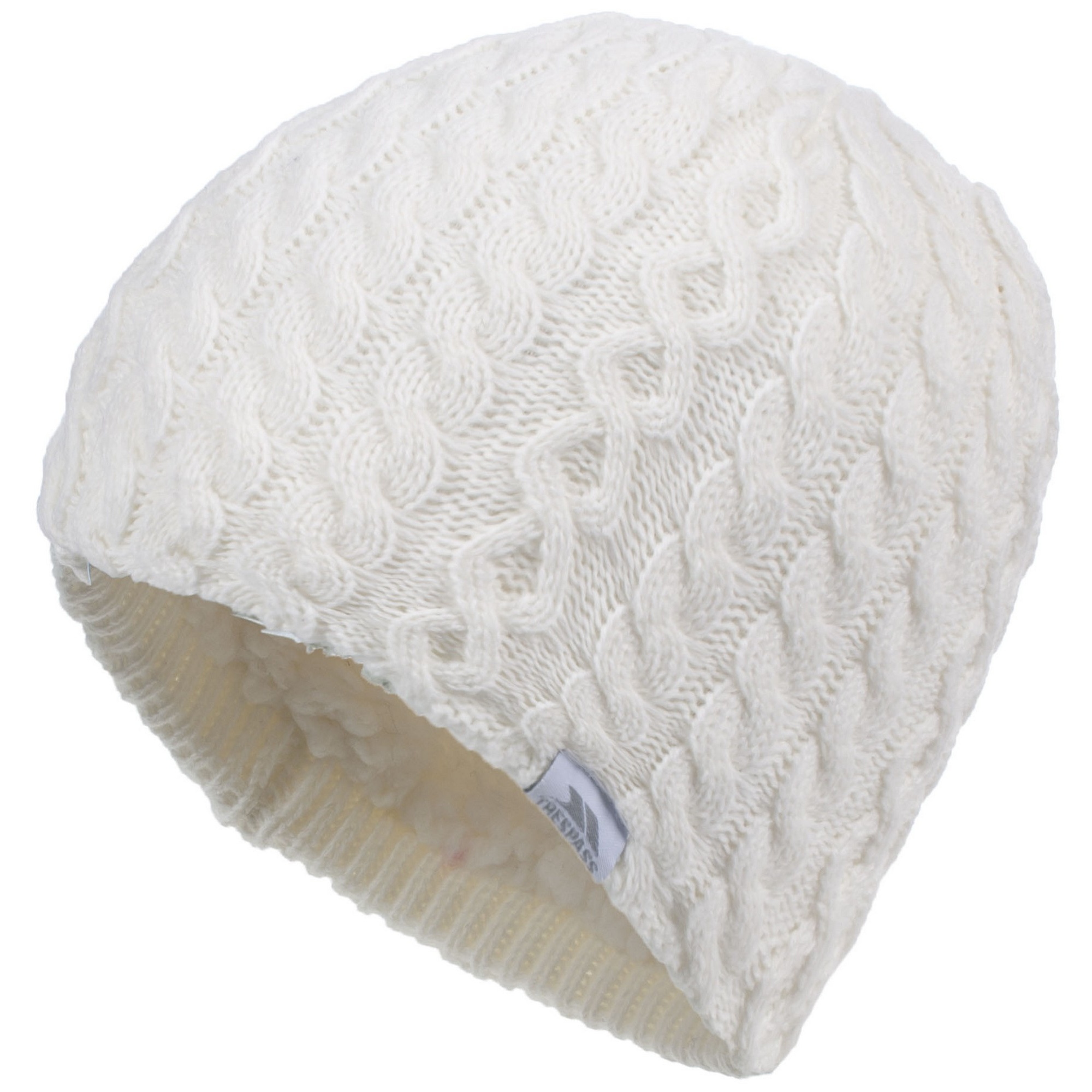 Trespass - Dames Kendra Beanie Muts (Wit)