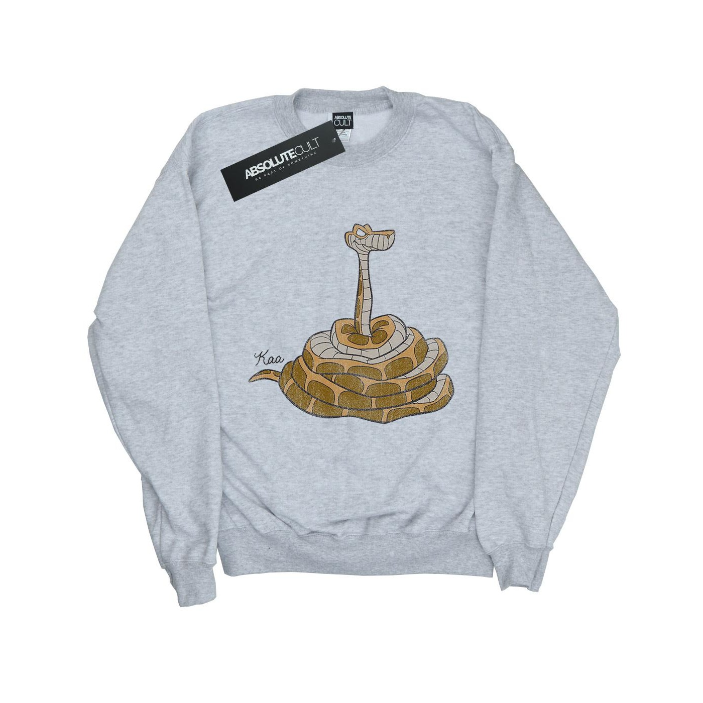 Thumbnail - Disney - "The Jungle Book Classic Kaa" Sweatshirt für Mädchen (Grau)