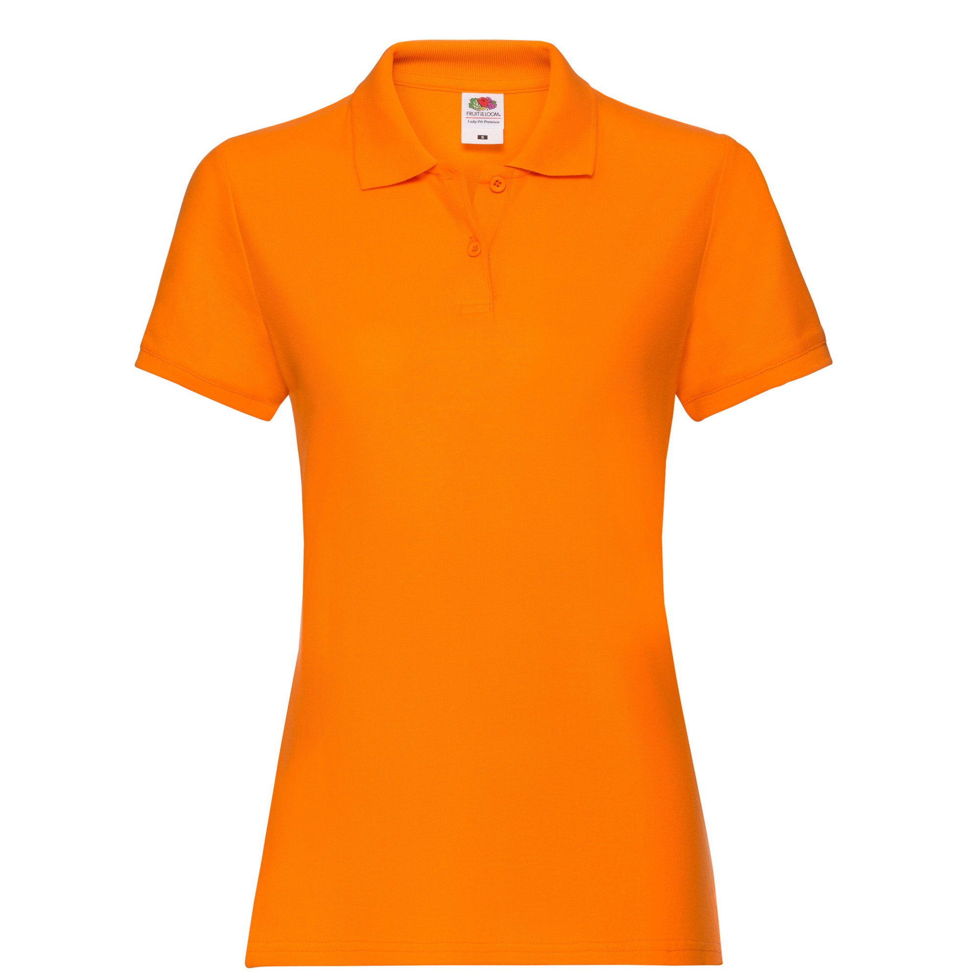 Fruit of the Loom - "Premium" Poloshirt für Damen (Orange)