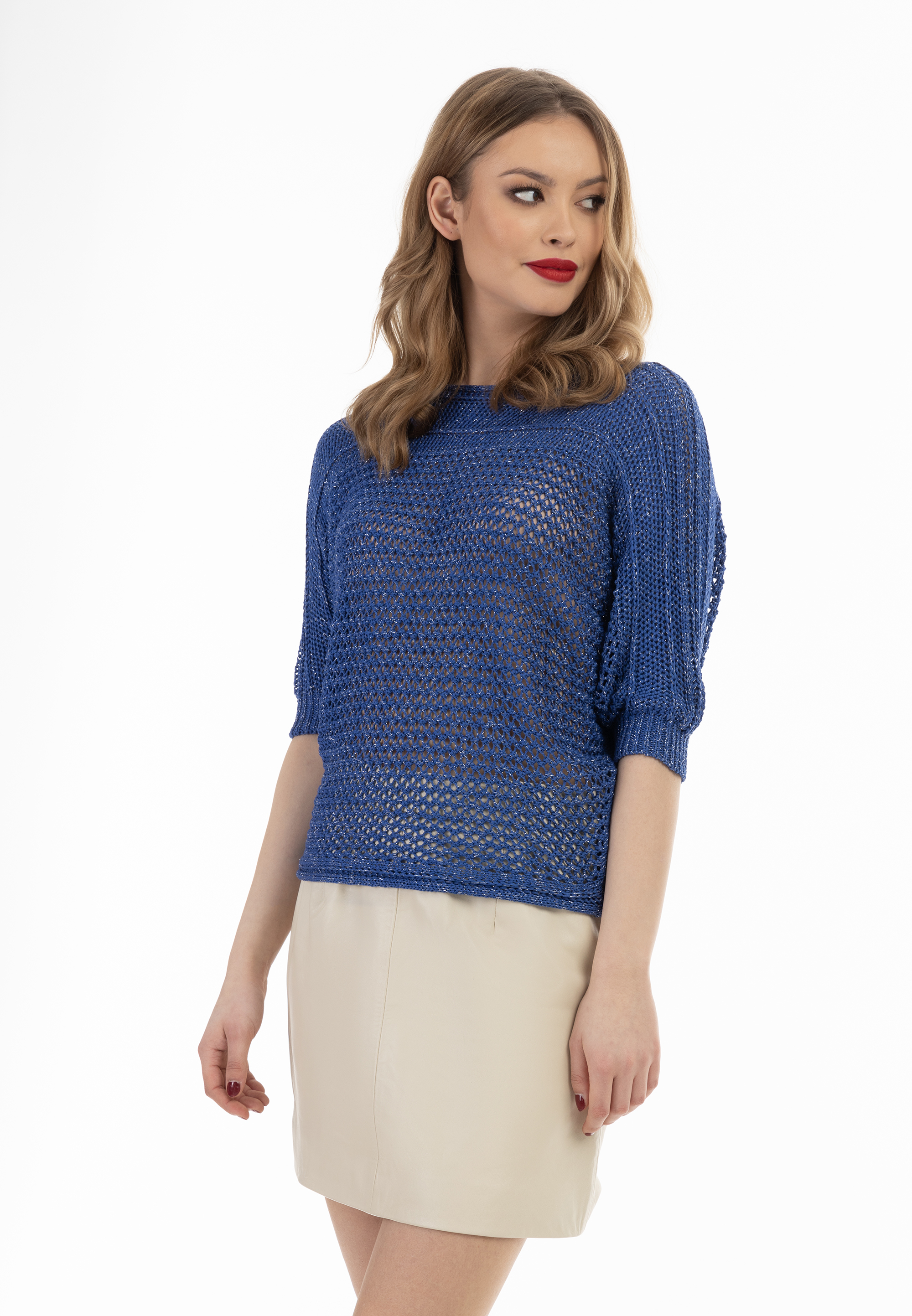 faina Pull en tricot à mailles larges