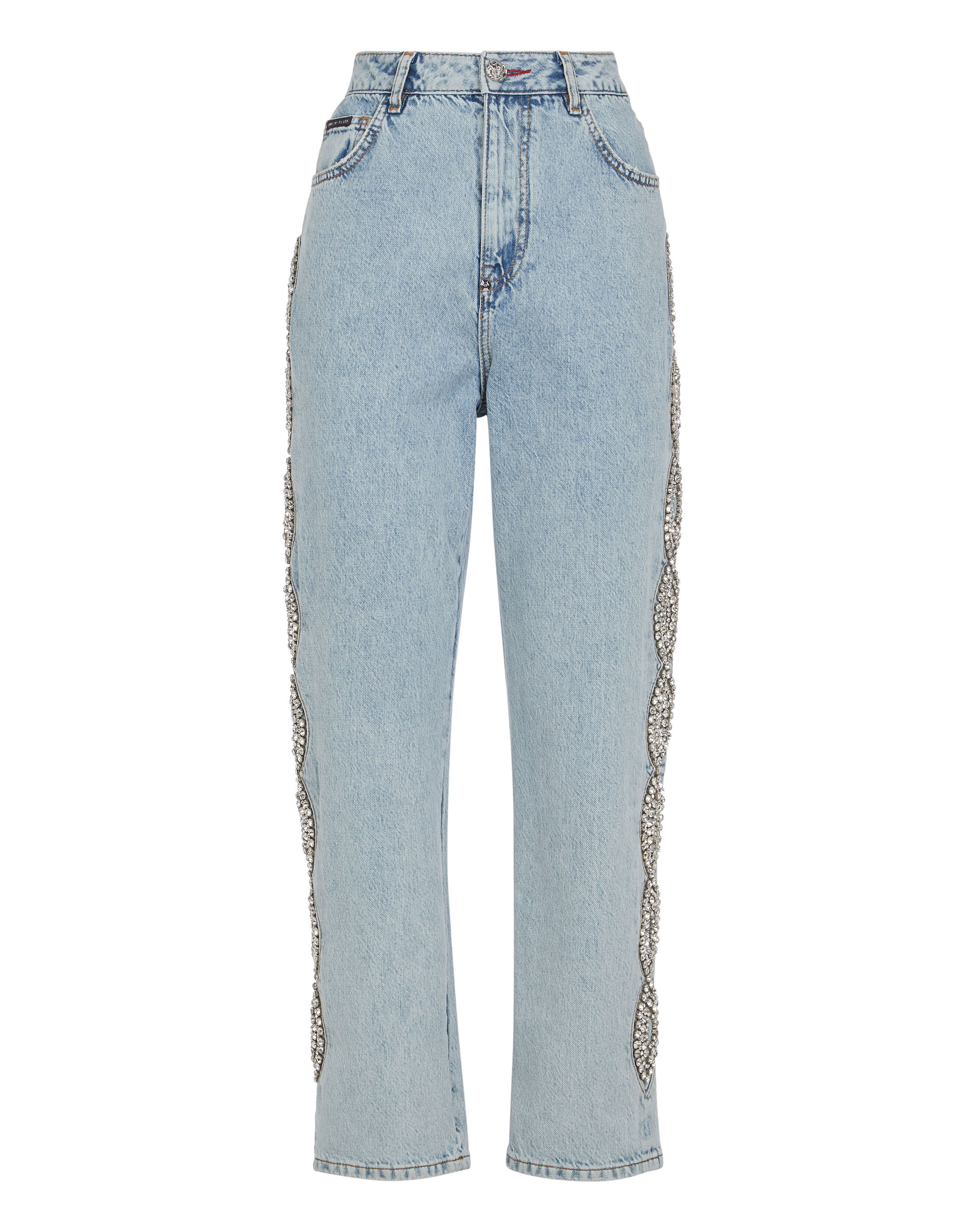 Philipp Plein Jeansbyxor med lös passform dam – bild 2