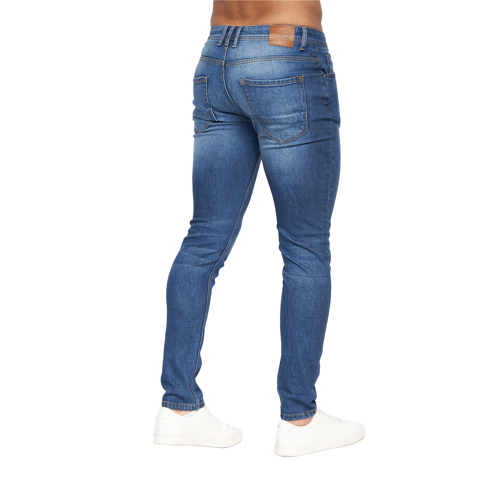 Mens Malcolm Slim Jeans (Stone Wash) 2