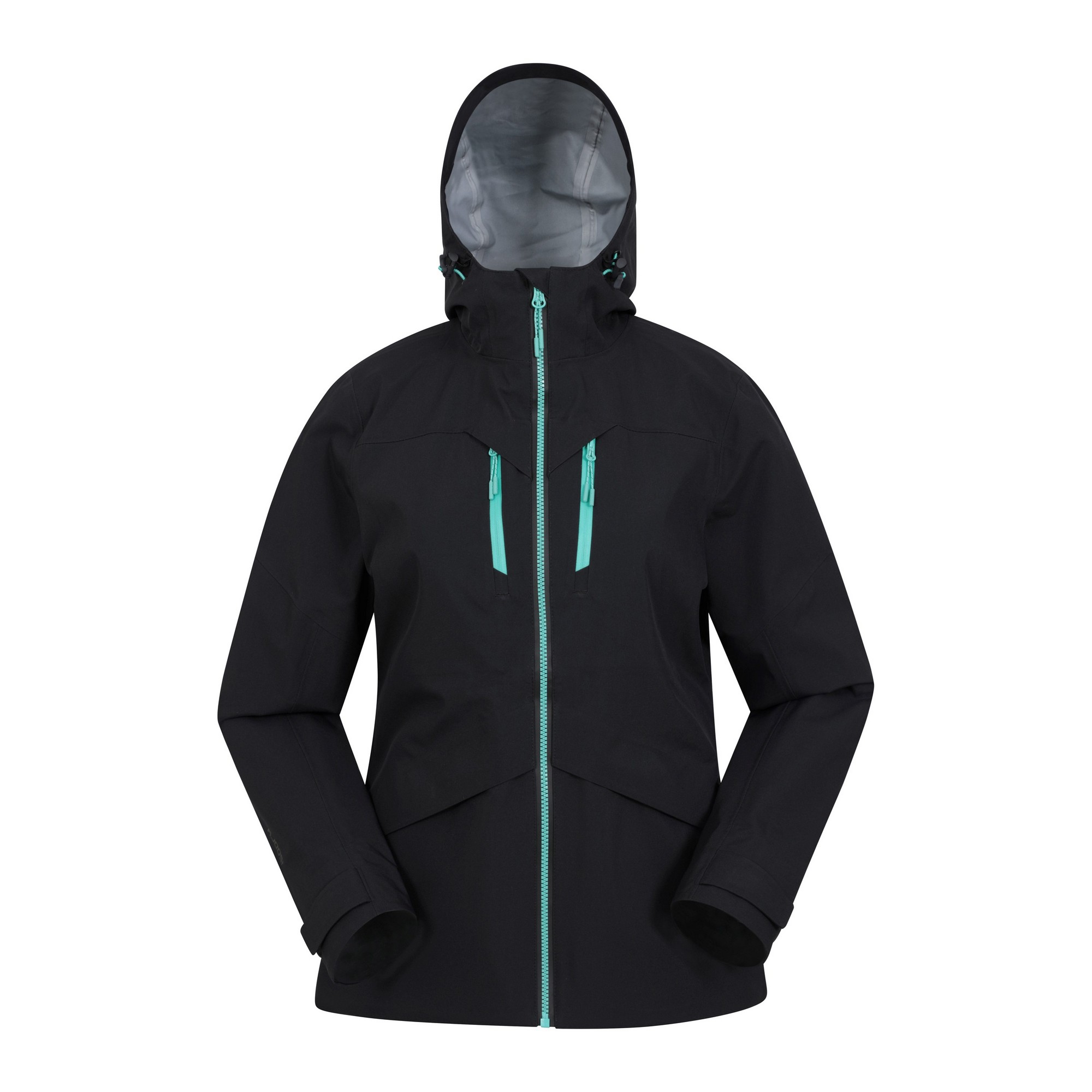 Womens/Ladies Rhine Extreme 3 Layer Waterproof Jacket (Black)