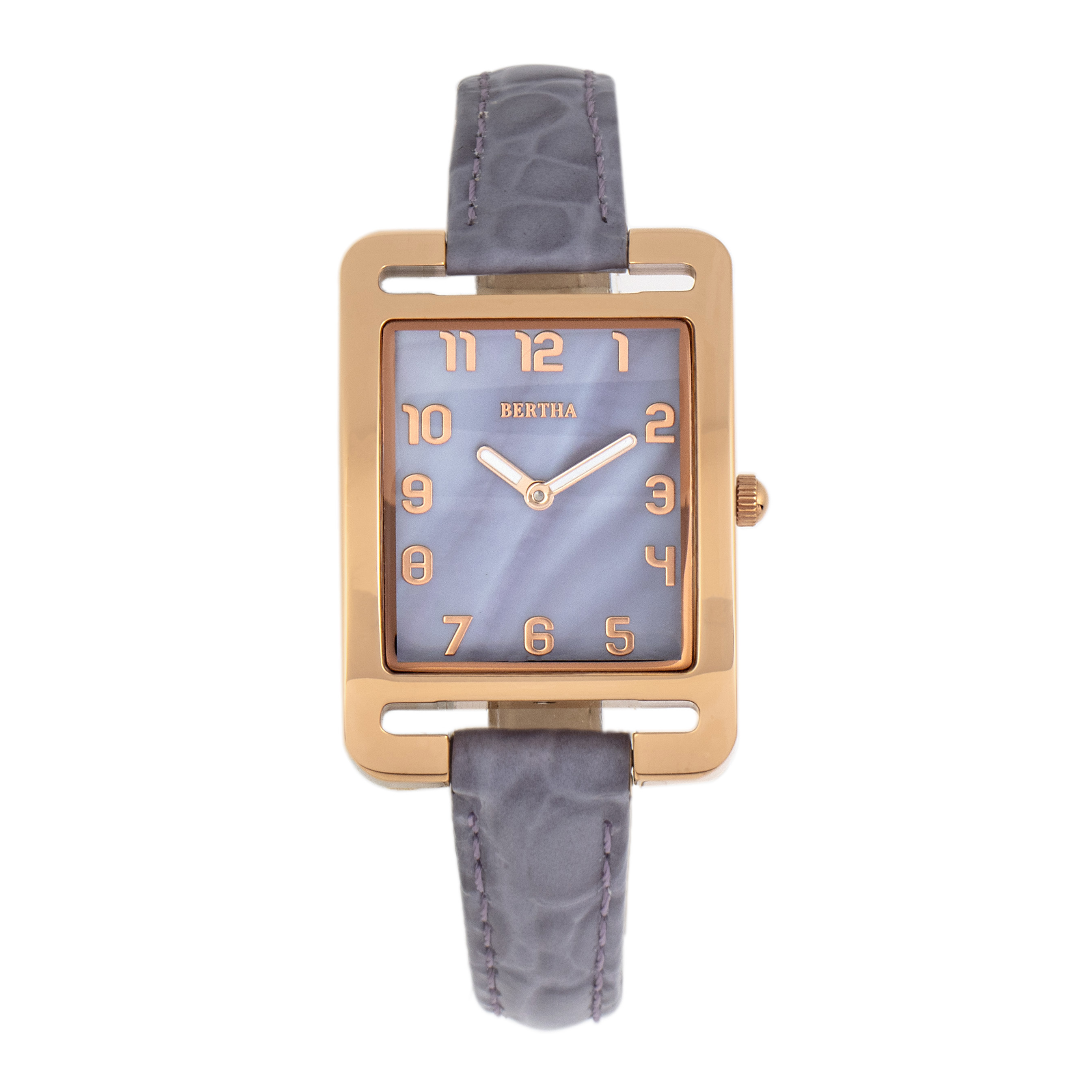 Thumbnail - Bertha Marisol Swiss MOP Lederarmbanduhr