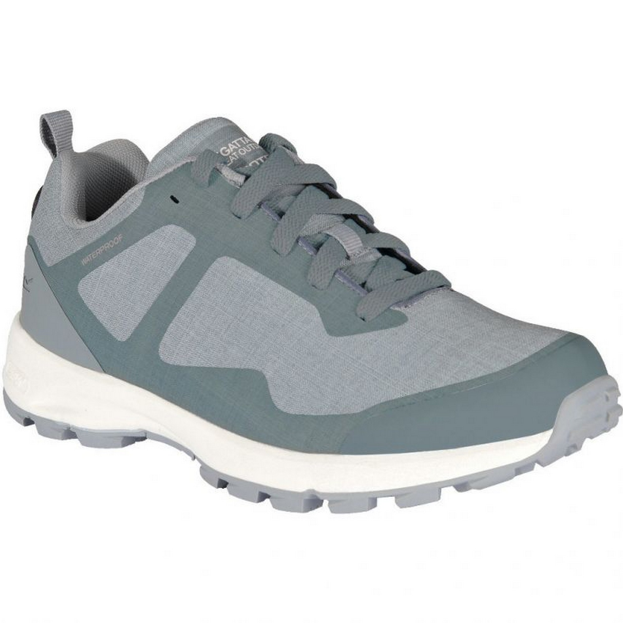Thumbnail - Regatta Damen/Damen Samaris Life Walking-Trainer (Legierung/Weiß)