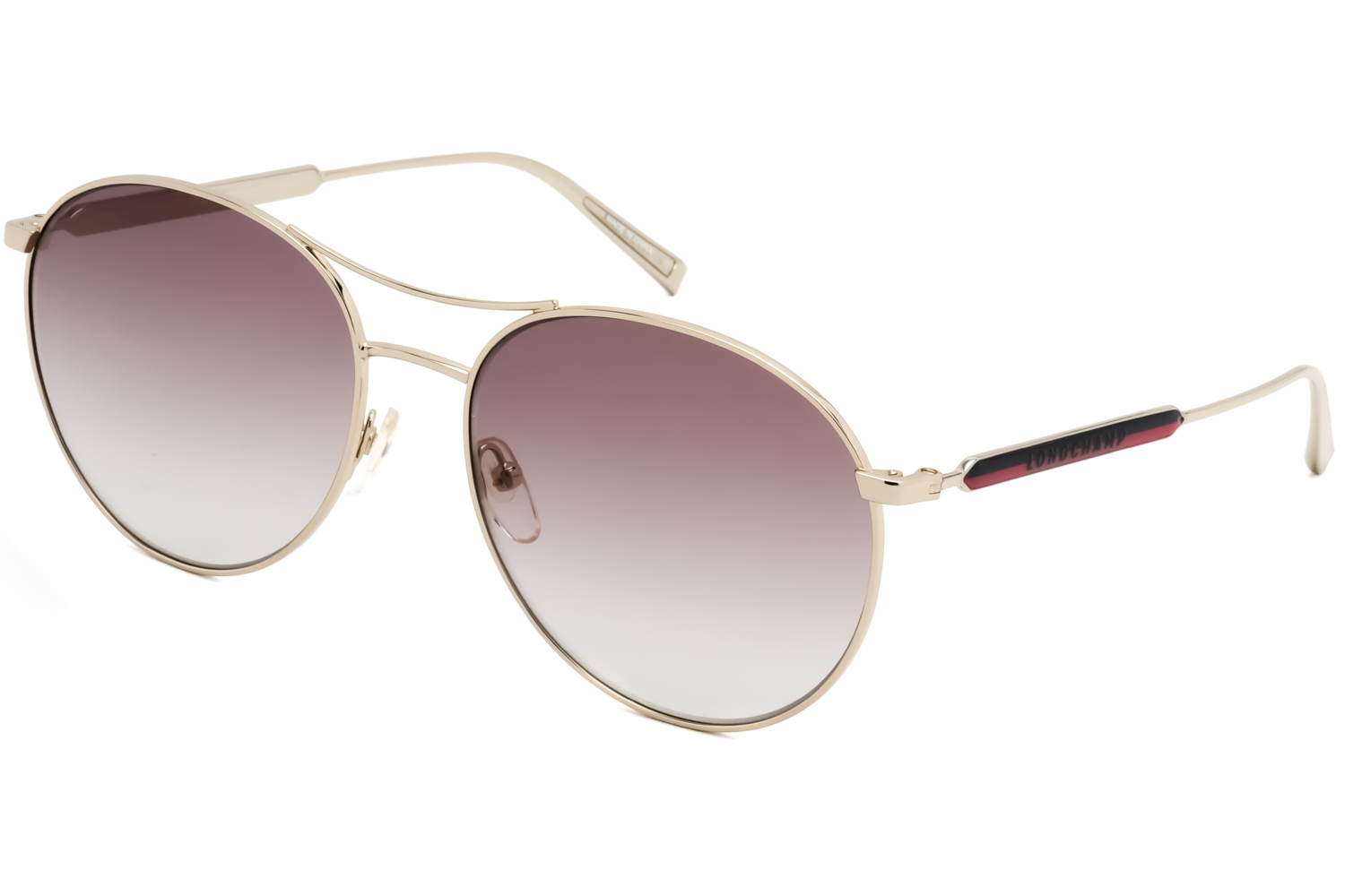 Longchamp Womens Sunglasses LO133S - Gold Metal - One Size
