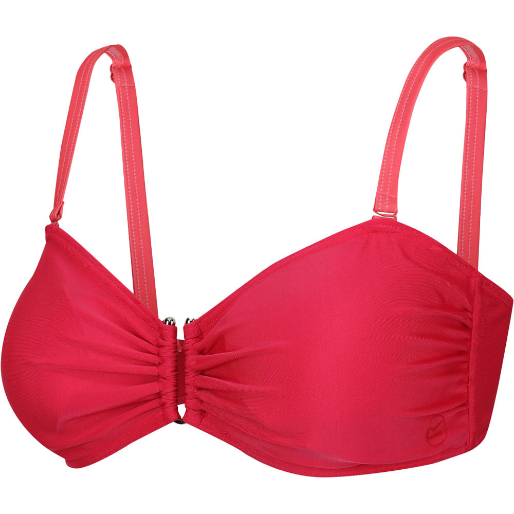 Regatta Women's Briblsh/Pchb Aceana Solid Patterned Bikini Top - 10 (S) - Image 4