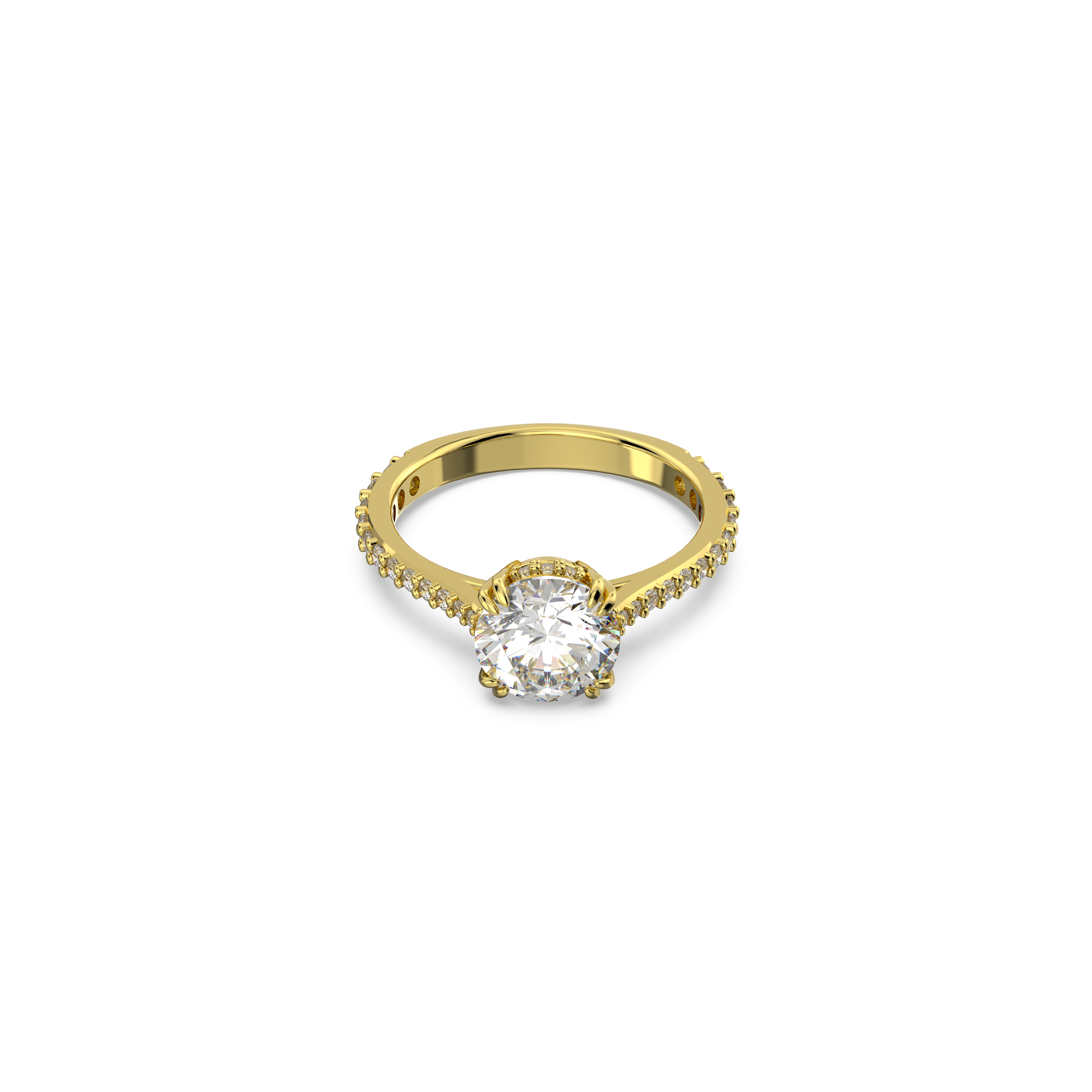 Swarovski 'Constella' Vrouwen Gouden Plated Metaalring - Goud 5638530