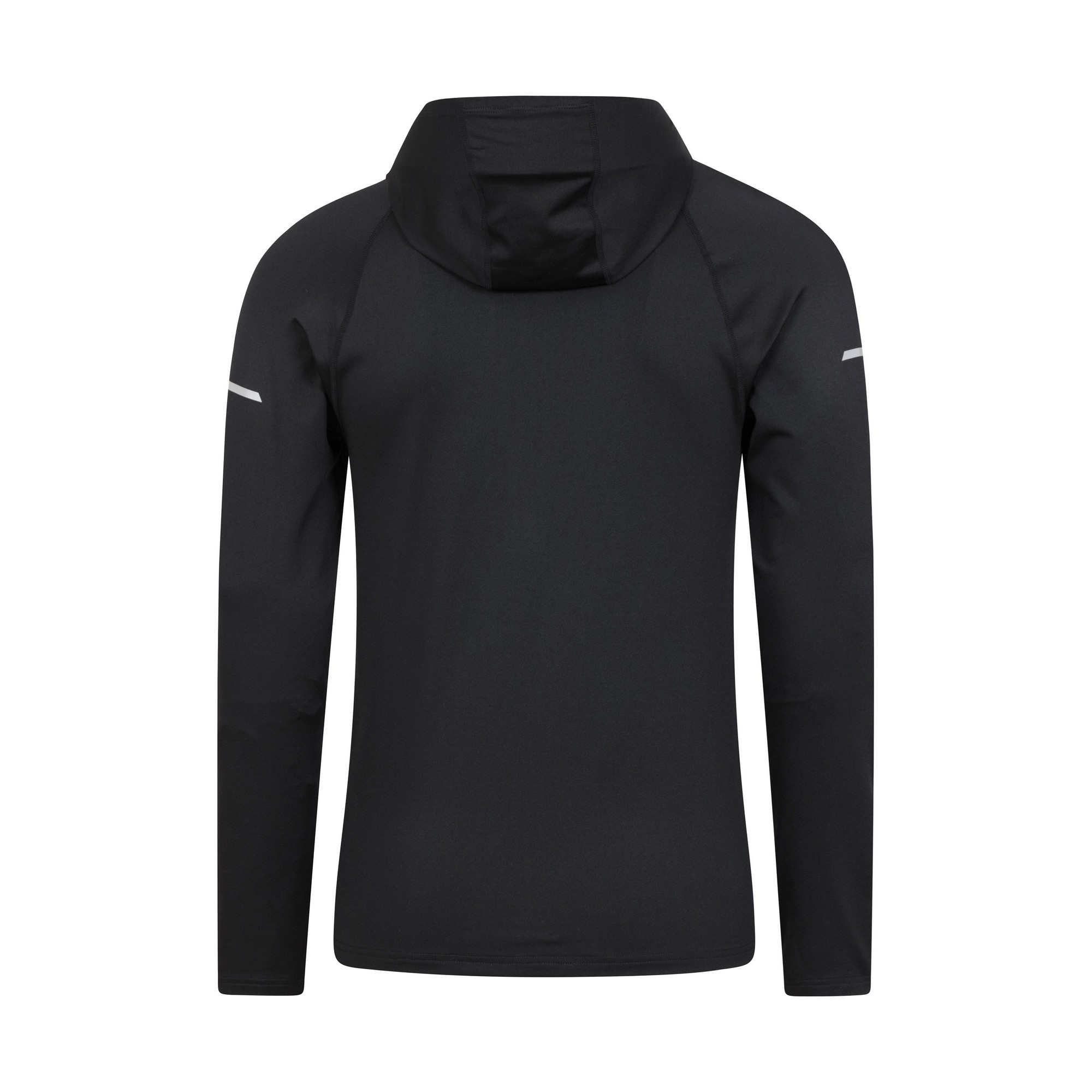 Mountain Warehou Mens Solo Recycled Slim Hoodie (Svart) herr – bild 2