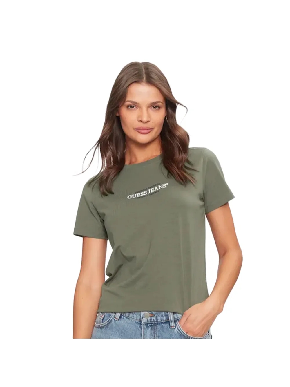 Thumbnail - T-Shirt Guess Femme American
