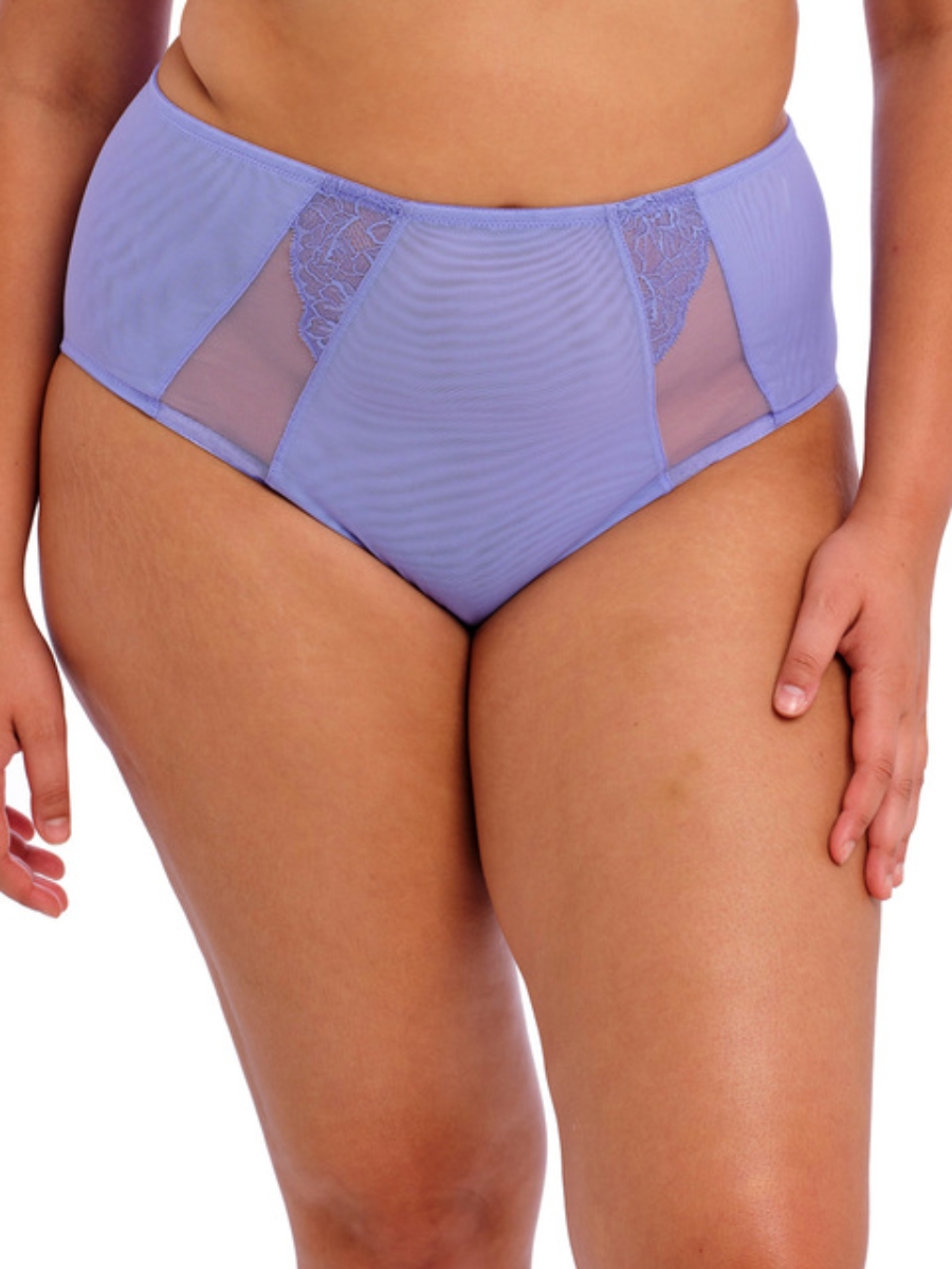 Elomi Womens Brianna Full Brief - Purple polyamide - Size Large