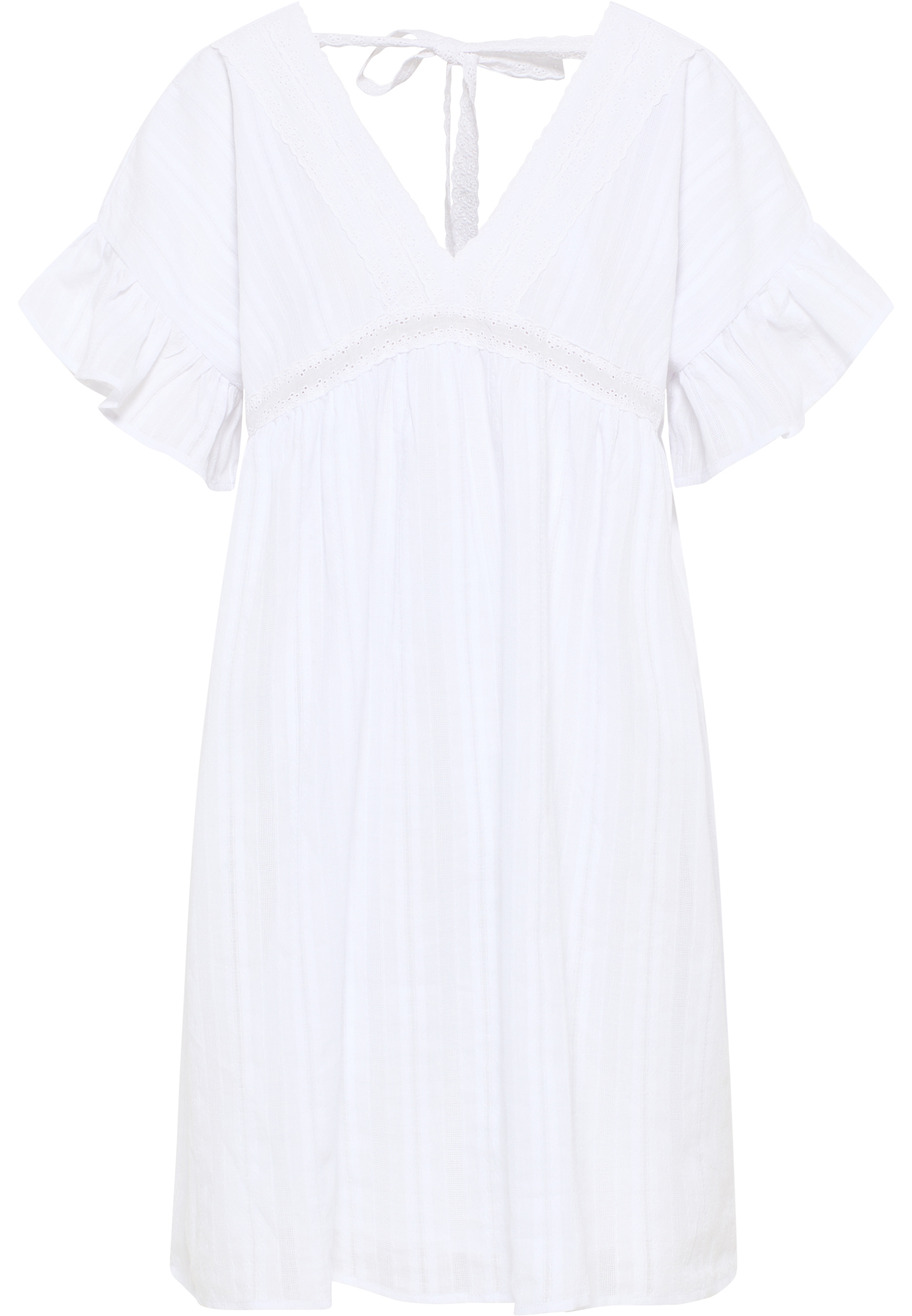 Thumbnail - Dreimaster Kleid Damen Weiss