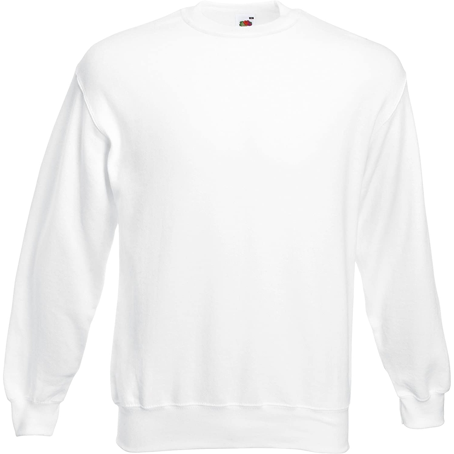 Thumbnail - Fruit of the Loom - "Classic" Sweatshirt, Überschnittene Schulter für Herren (Weiß)