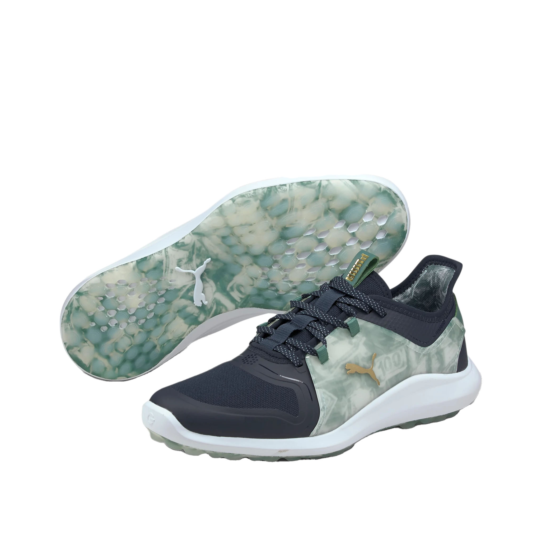 Puma Ignite Fasten8 Golf Lace-Up Multicolour Synthetic Träningsskor för herrar 194706 01 – bild 2
