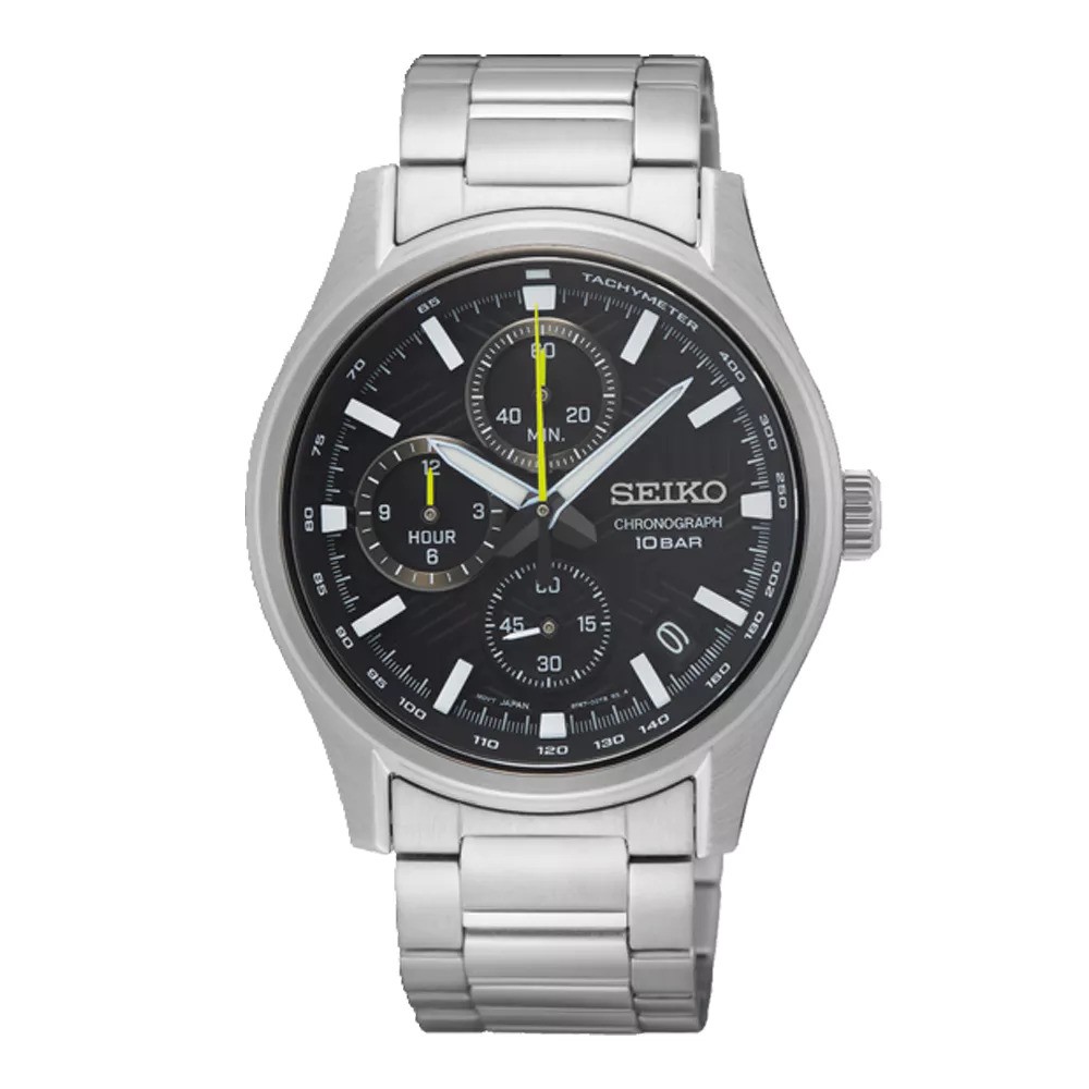 Thumbnail - Seiko Silber Herren Armbanduhr SSB419P1