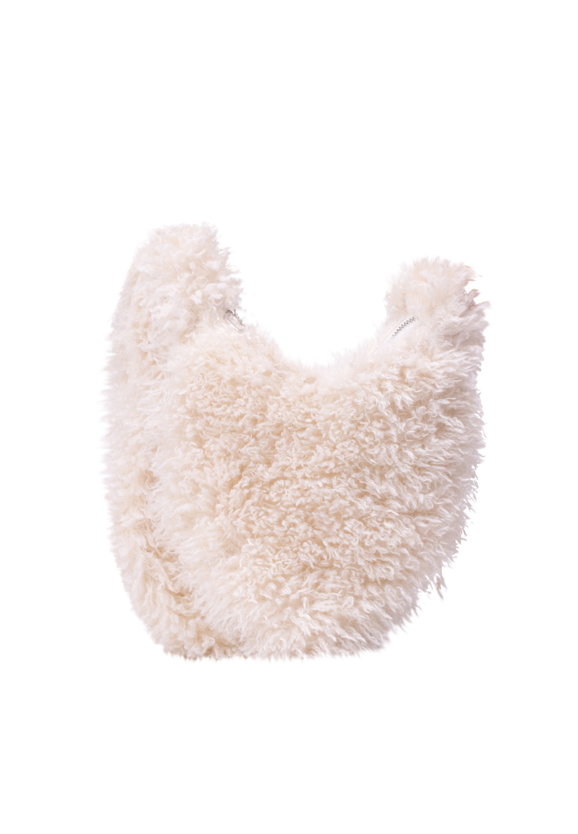 Thumbnail - myMo Sac avec fourrure de nounours blonda