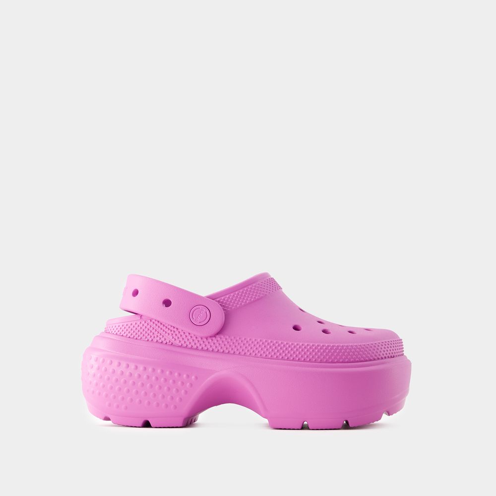 Thumbnail - Stomp Sandalen - Crocs - Thermoplastik - Rosa