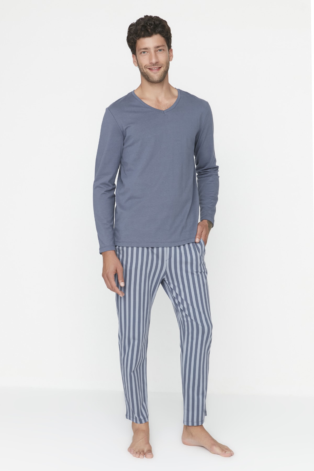 Trendyol Pyjamasset pyjamas herr – bild 2