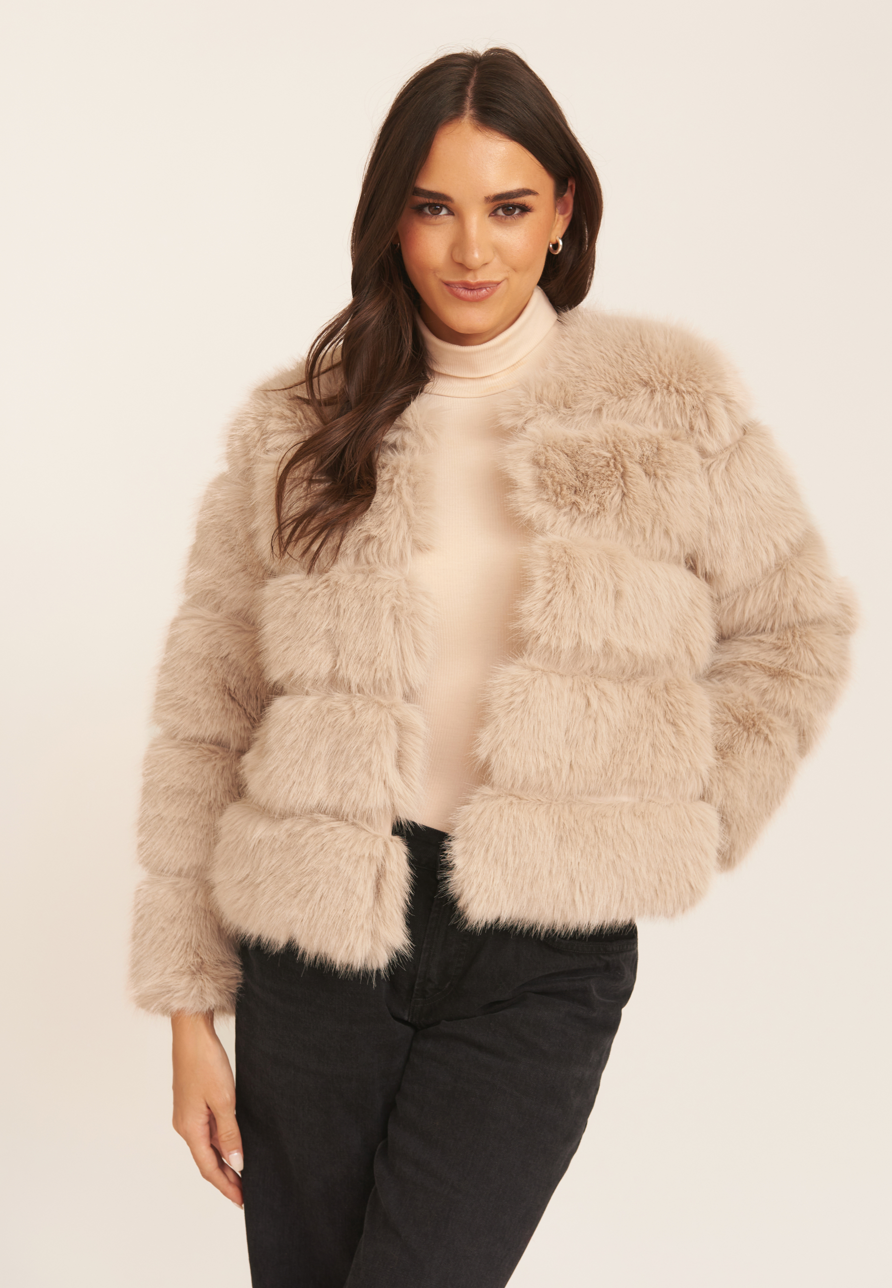 Gini London Soft Touch Fur Jacket jackor dam – bild 2