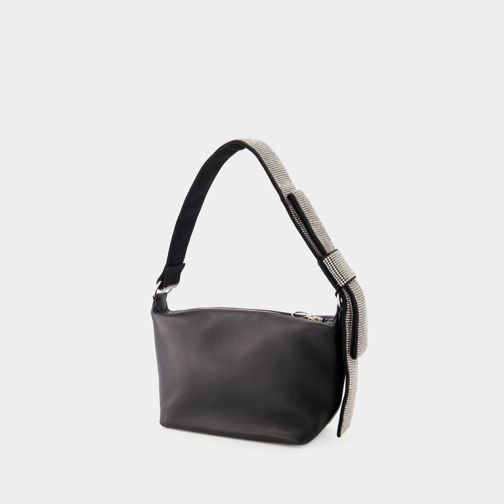 Kara Hobo Bow Bag Läder handväskor dam – bild 2
