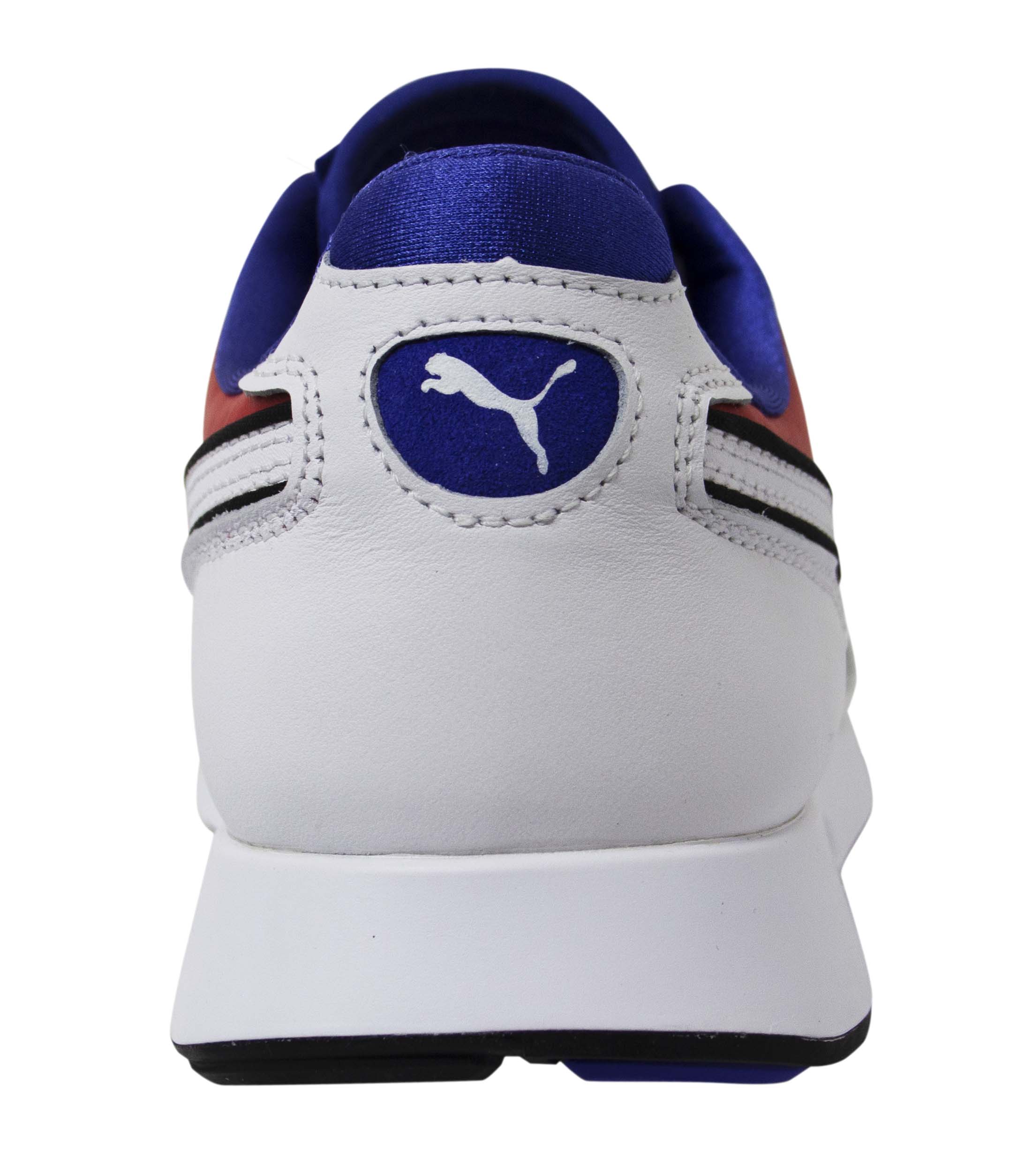 Puma RS-100 Sound Vit Läder Lace Up Herr Löparskor 368025 01 – bild 2