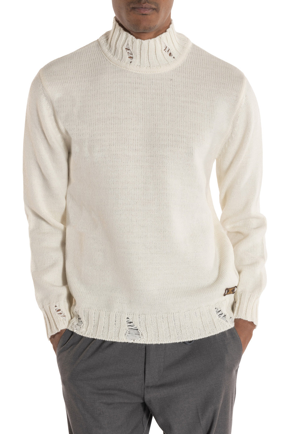 Takeshy Kurosawa Pullover Herr stickade tröjor – bild 2
