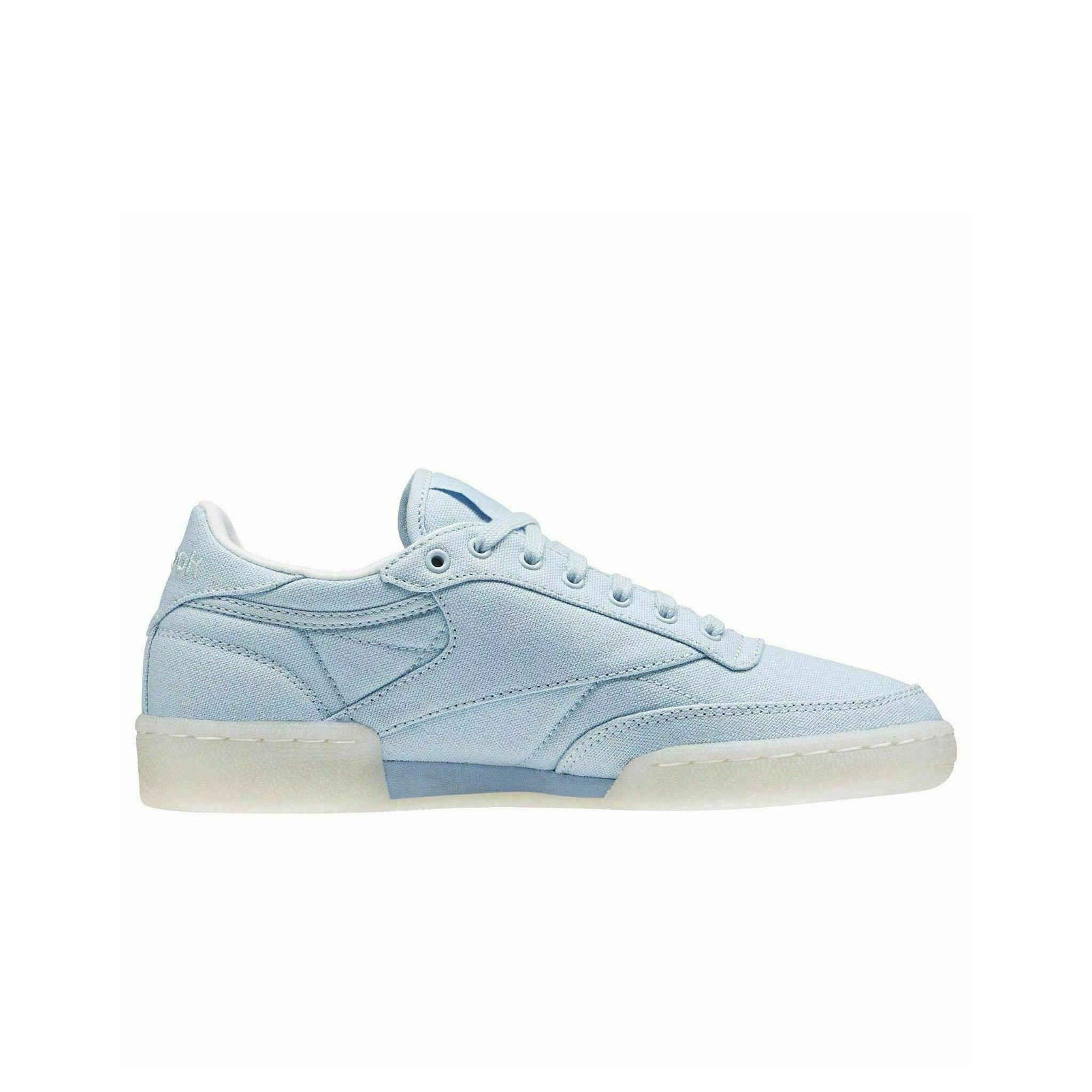 Thumbnail - Reebok Club C 85 Schnür-up Blue Canvas Womens Trainer BD2841