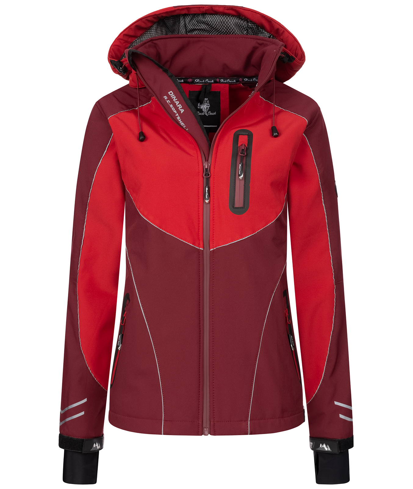 Thumbnail - Rock Creek Jacke Weinrot