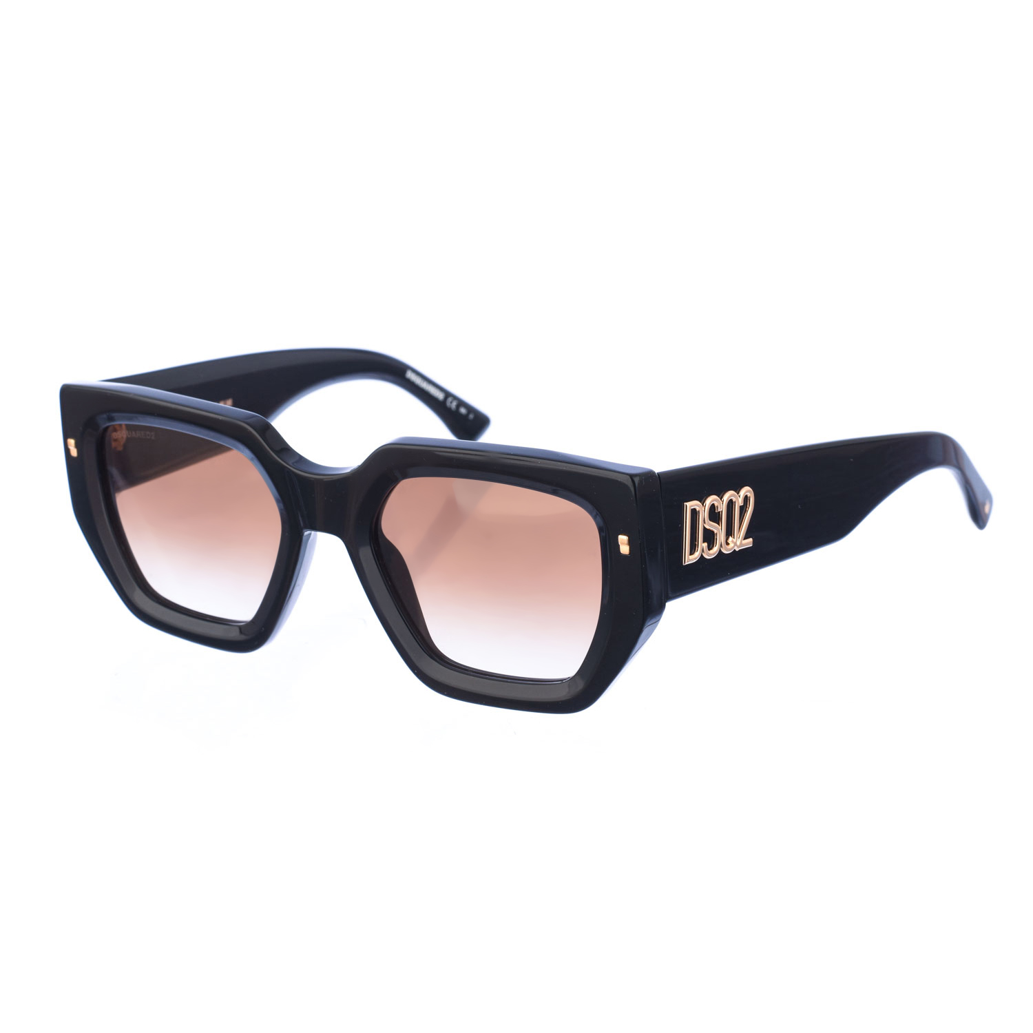 Schmetterlingsförmige Acetat-Sonnenbrille D20031S Damen