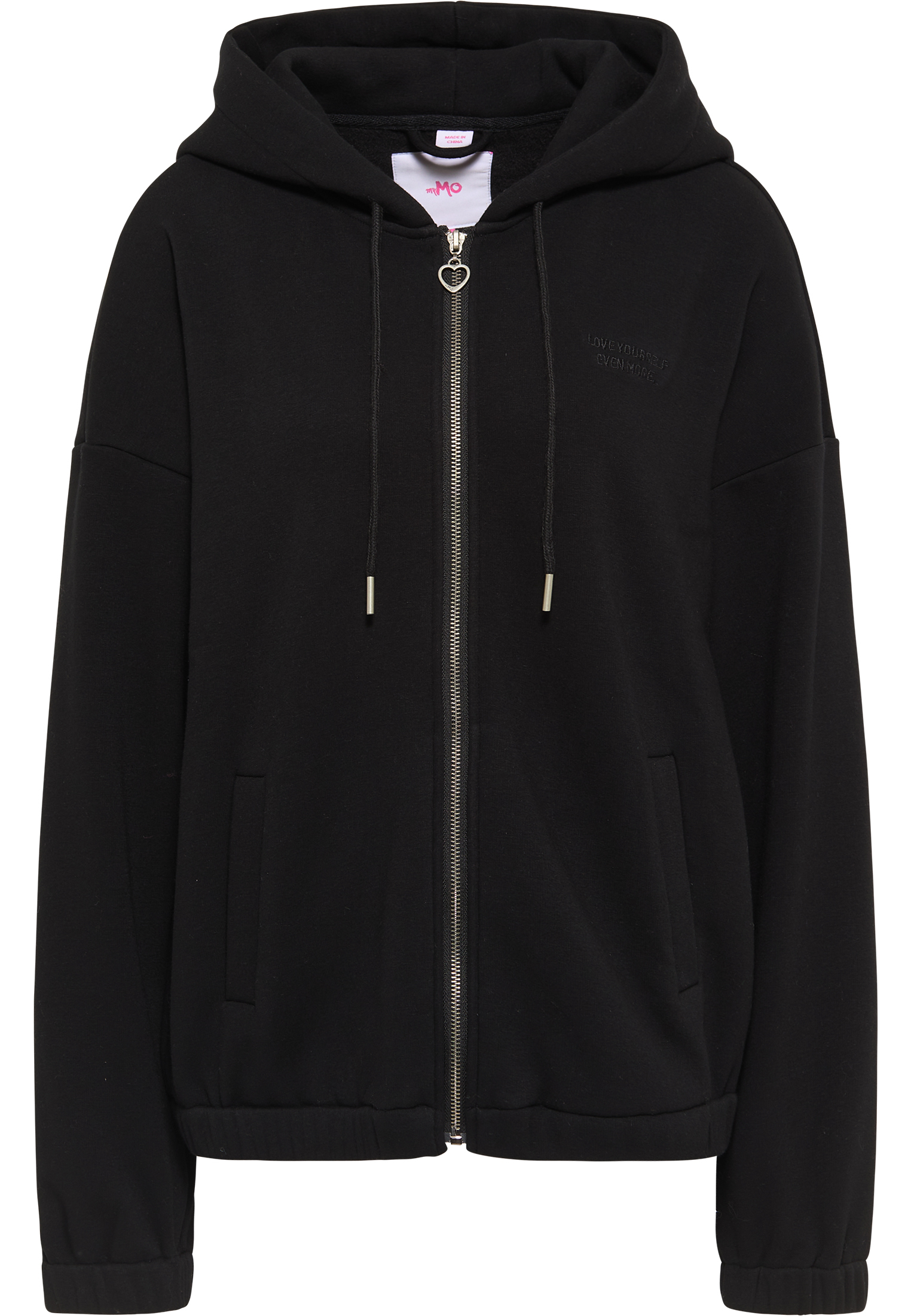 myMo sweatjack met capuchon blonda