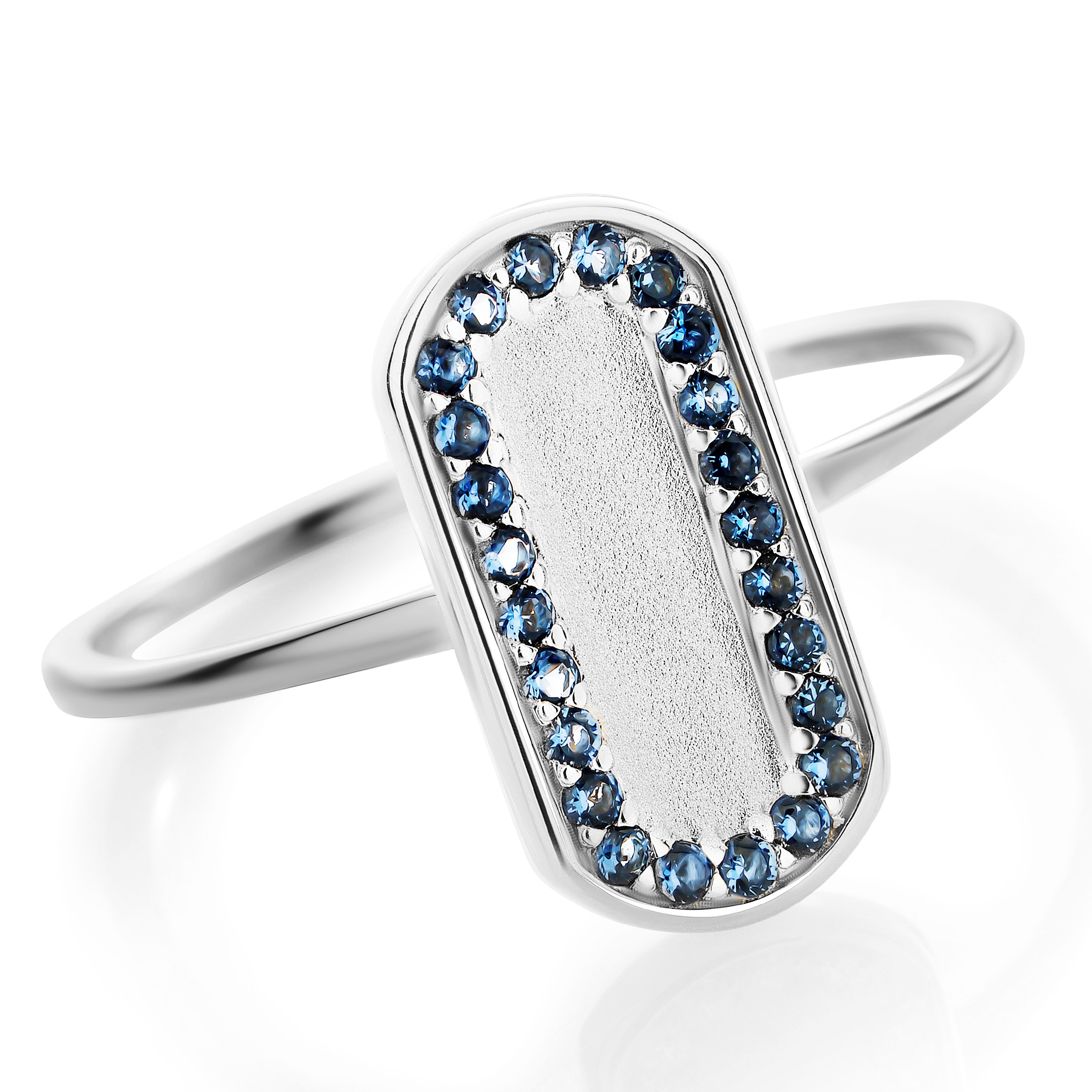 Orphelia 'Malaga' Damen-Ring aus 925er Sterlingsilber – Silber ZR-7573
