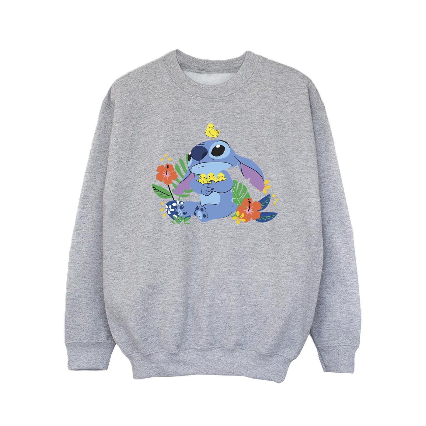 Thumbnail - Disney - Sweatshirt für Mädchen (Grau)