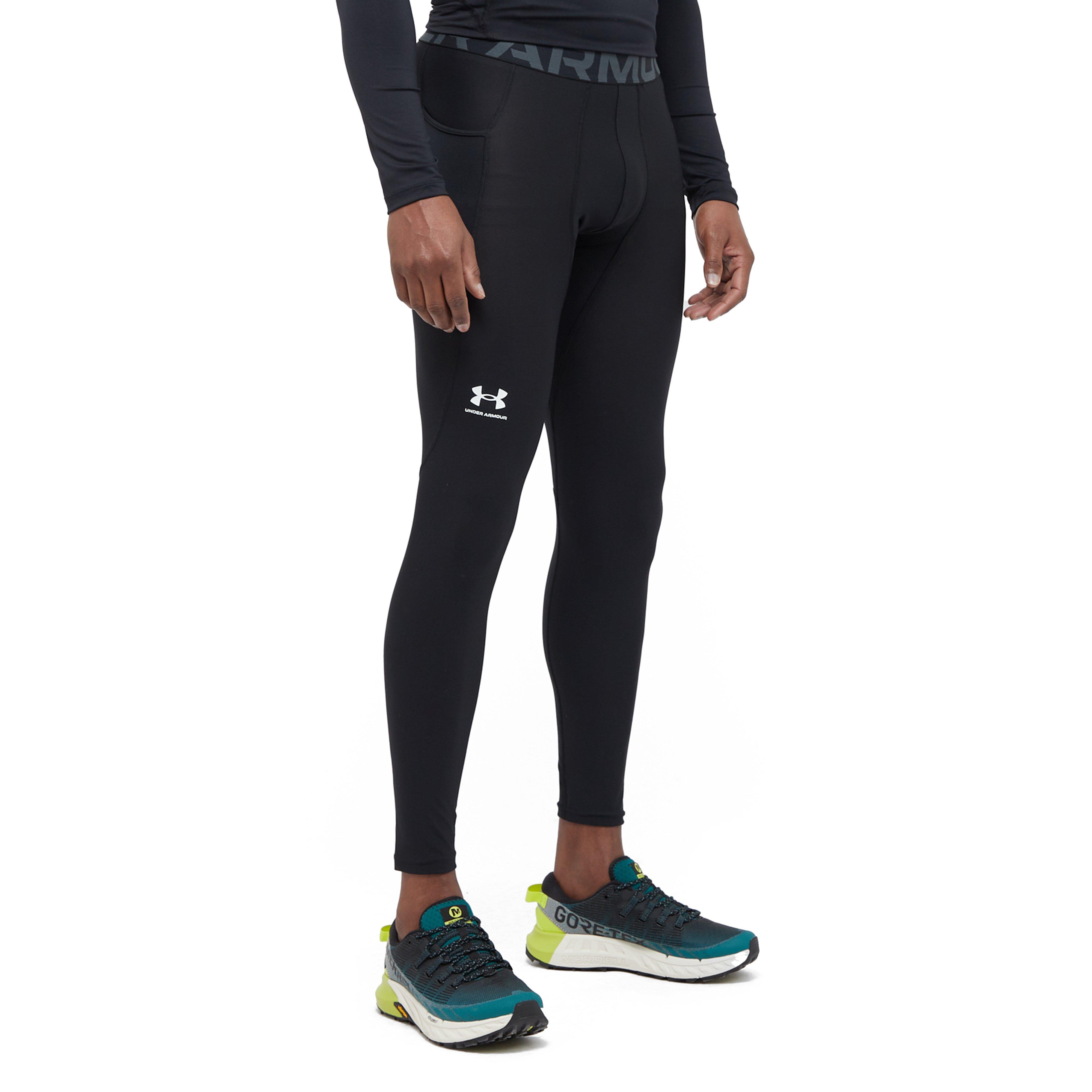 Thumbnail - Under Armour Herren HeatGear Leggings, Schwarz