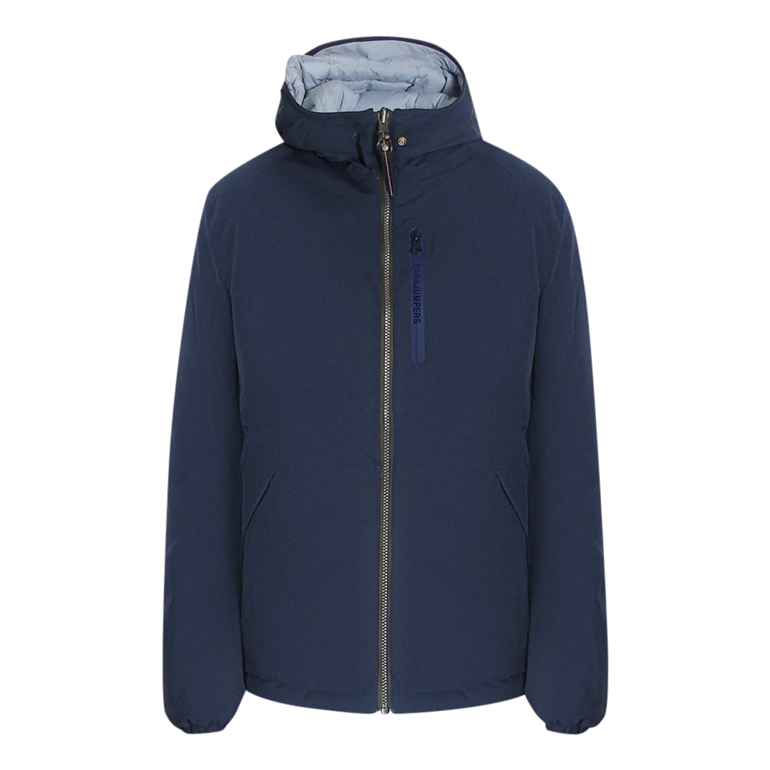 Thumbnail - Parajumpers Lunar Rock Wende-Daunenjacke in Marineblau