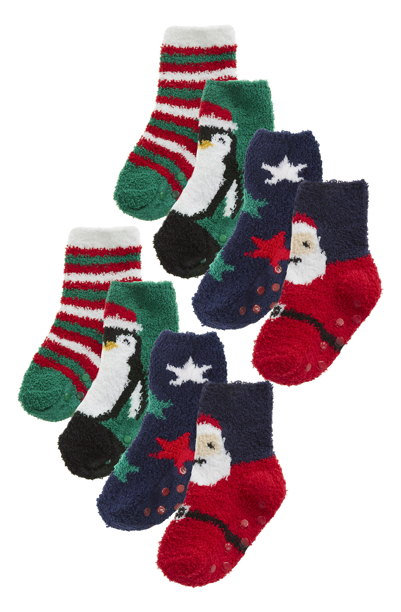 Sock Snob 8 Pair Kids Fluffy Socks