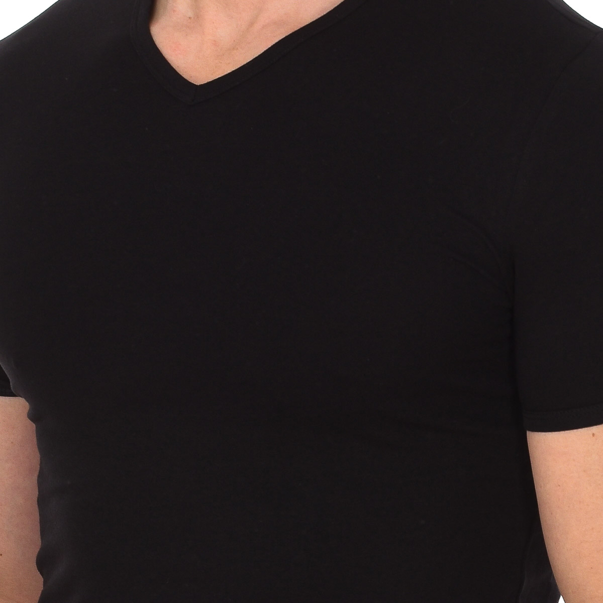 Bikkembergs Pack-2 Essential kortärmade T-shirts BKK1UTS02BI herr t-shirts - bas – bild 2