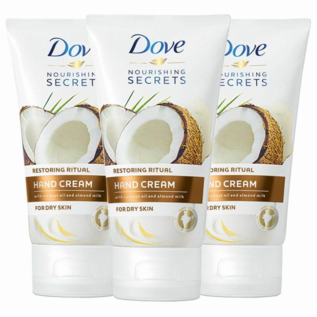 Dove Voedende Geheimen Versterkende Ritueel Handcréme Kokos 3 x 75ml