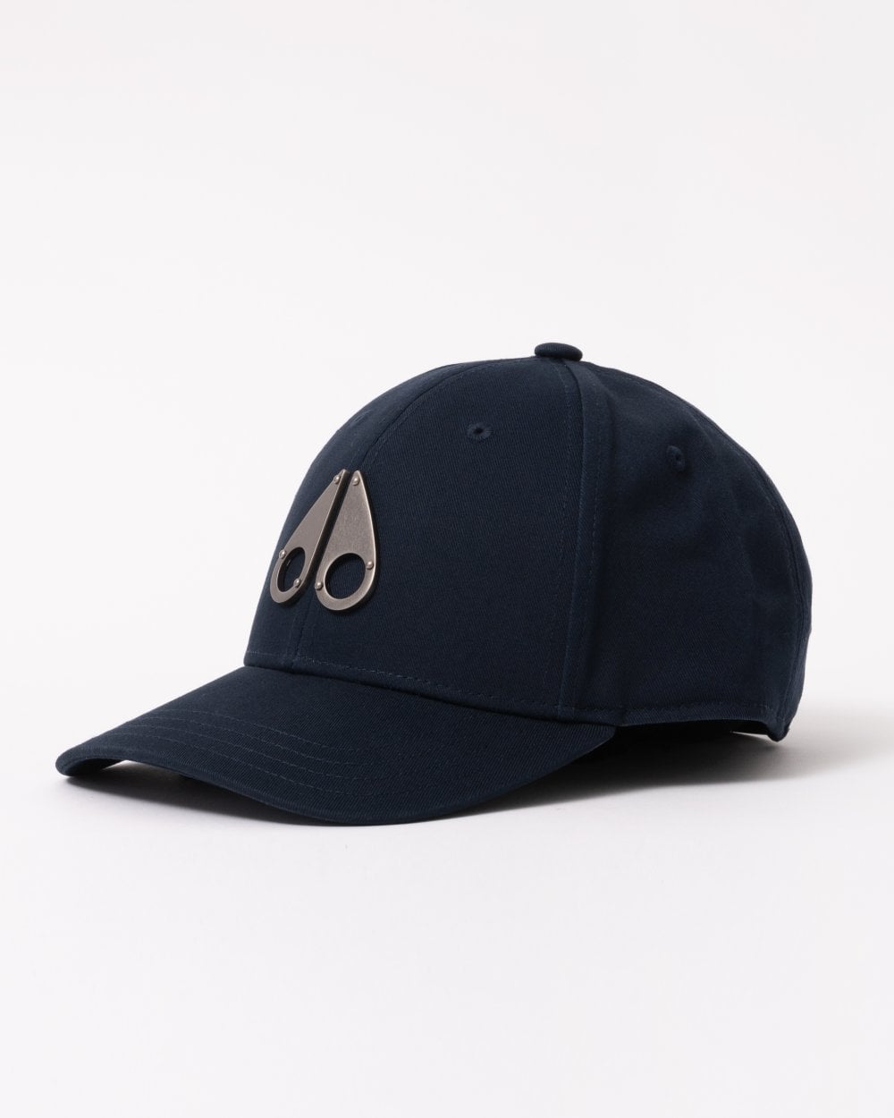 Moose Knuckles Mens Front Logo Icon Cap - Navy - One Size