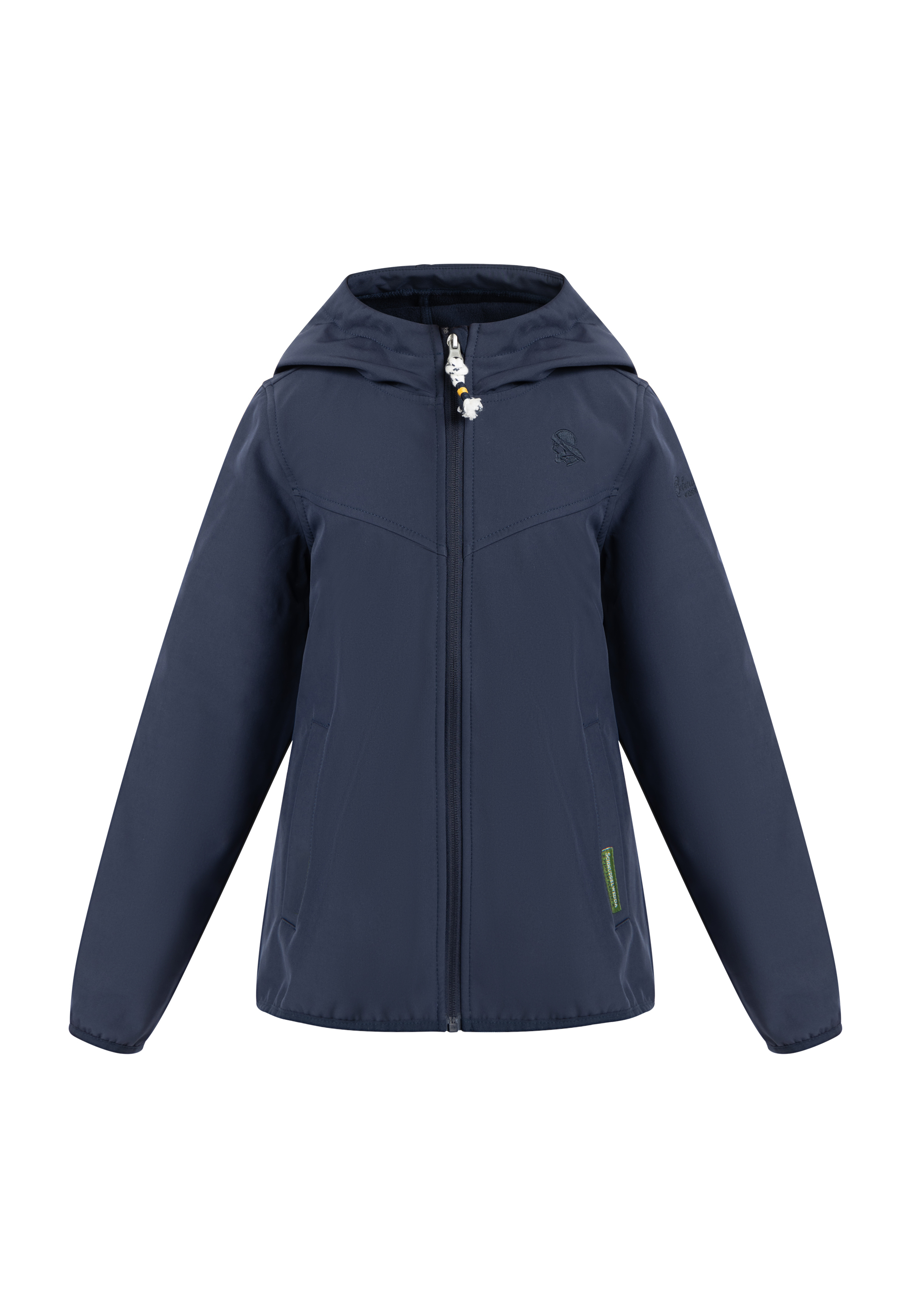 Schmuddelwedda softshell jas jonge marine