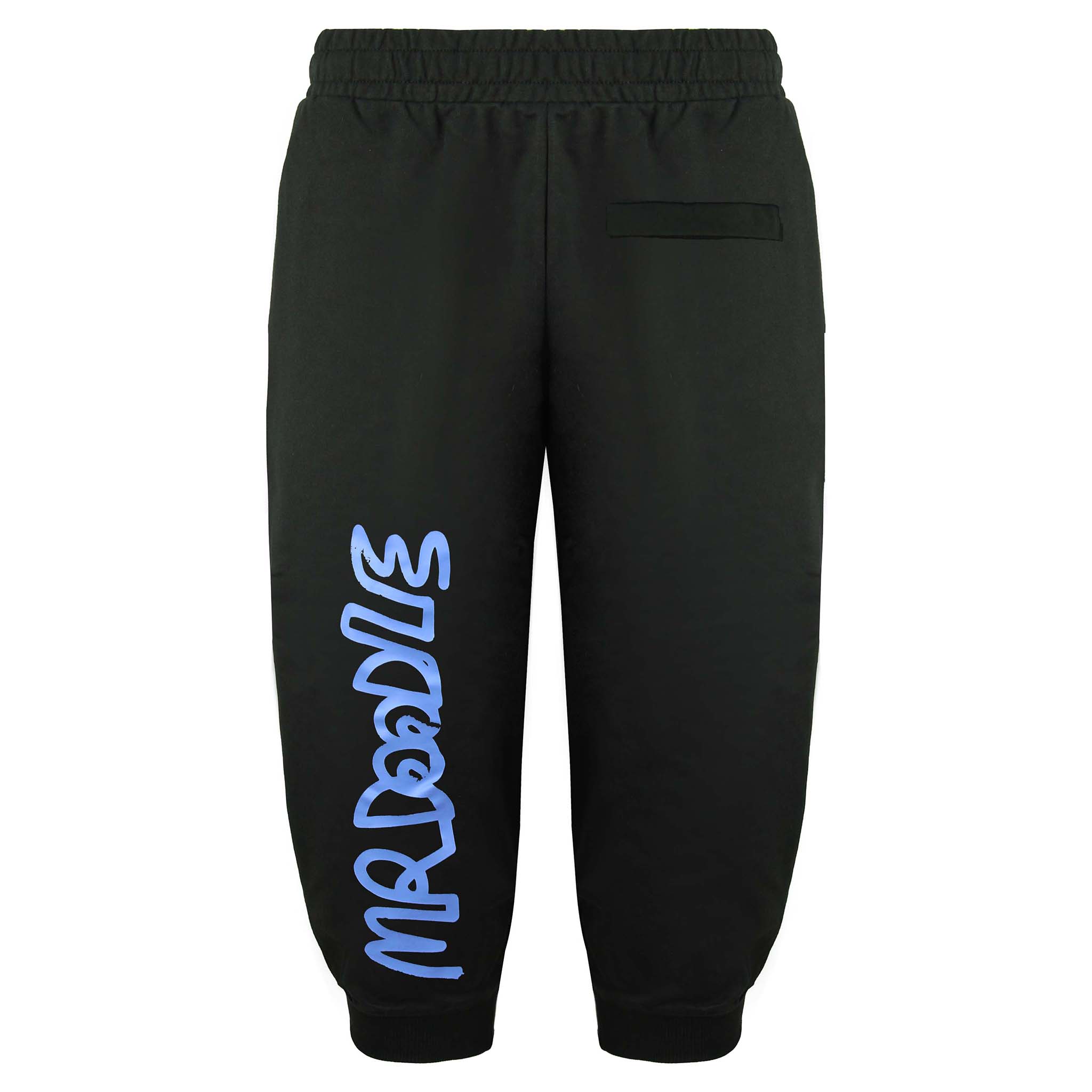 x Mr Doodle Stretch Midja 3/4 Joggers Svart Dam Träningsbyxor 531019 01 2