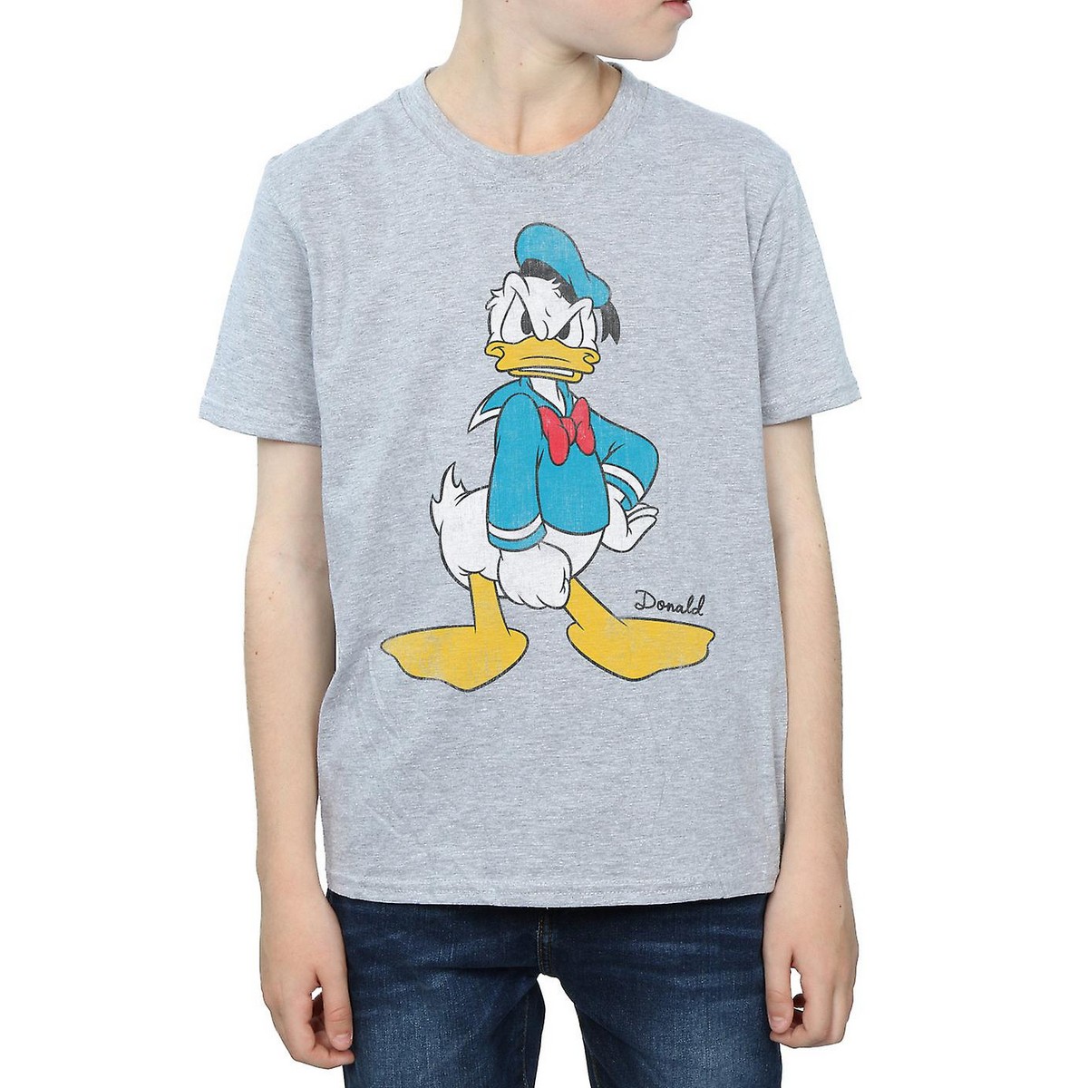 Disney - "Angry" T-Shirt für Jungen (Grau)