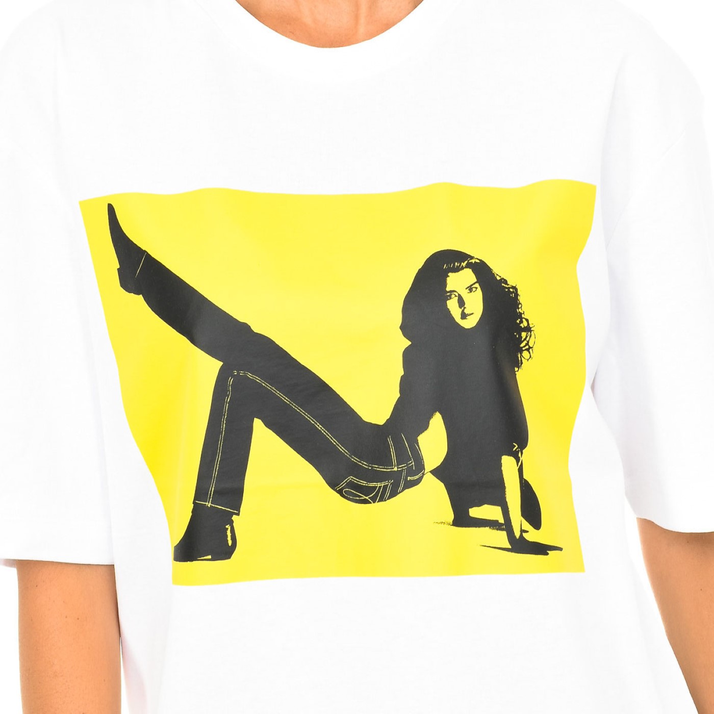 Calvin Klein Kortärmad T-shirt dam – bild 2