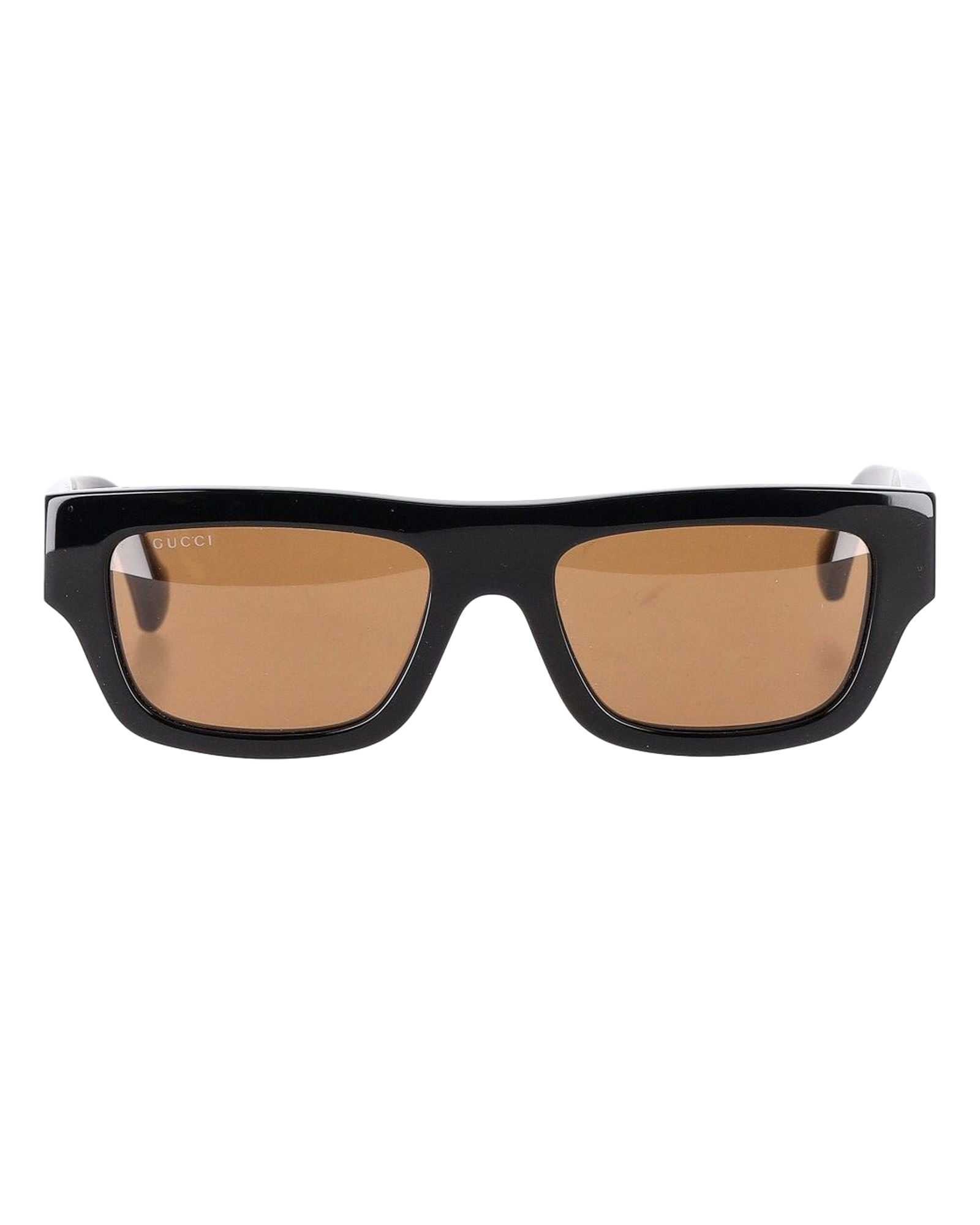 Gucci Pre-owned Womens GG1301S Rectangular-Frame Sunglasses in Black Acetate - One Size
